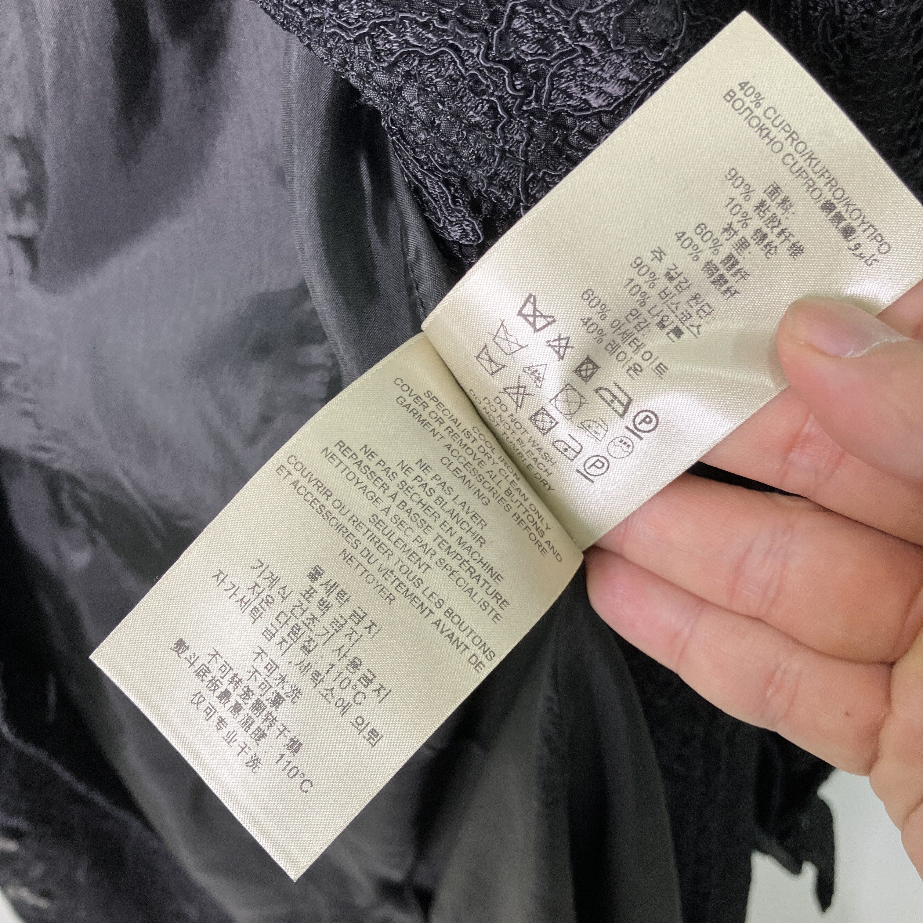 Burberry full lace double trench coat