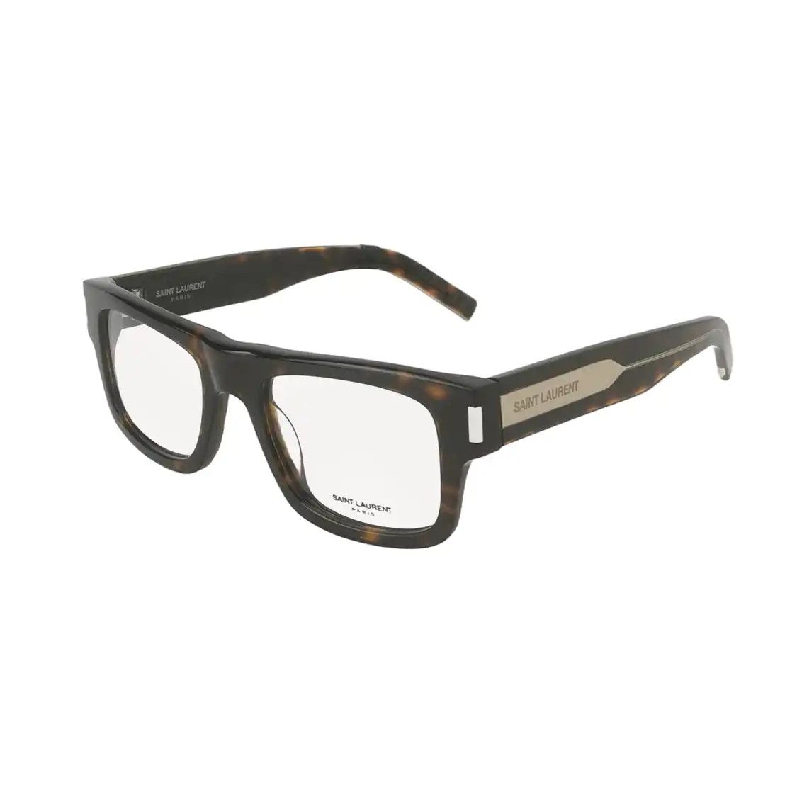 Saint Laurent Paris Ysl Dark Brownsynthetic Sunglasses, Men's
