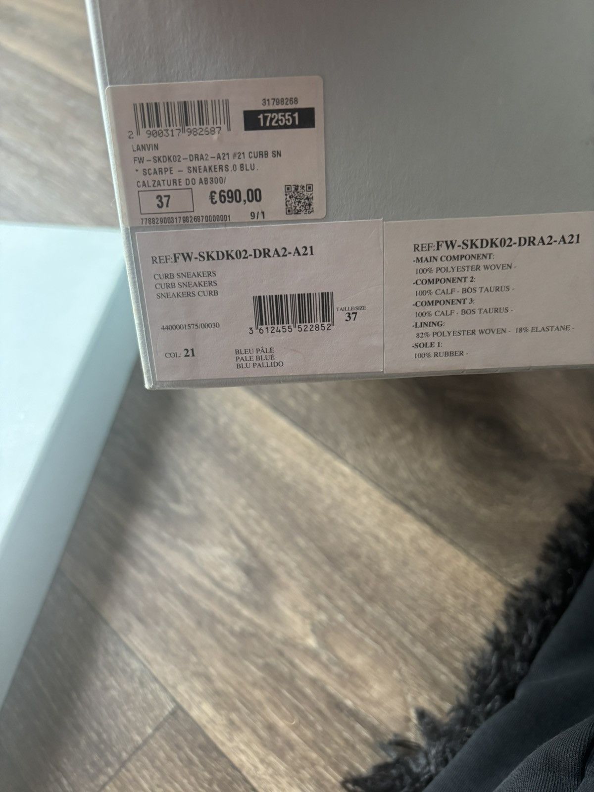 Lanvin Lanvin Sneakers Size US 7 / IT 37 - 2 Thumbnail