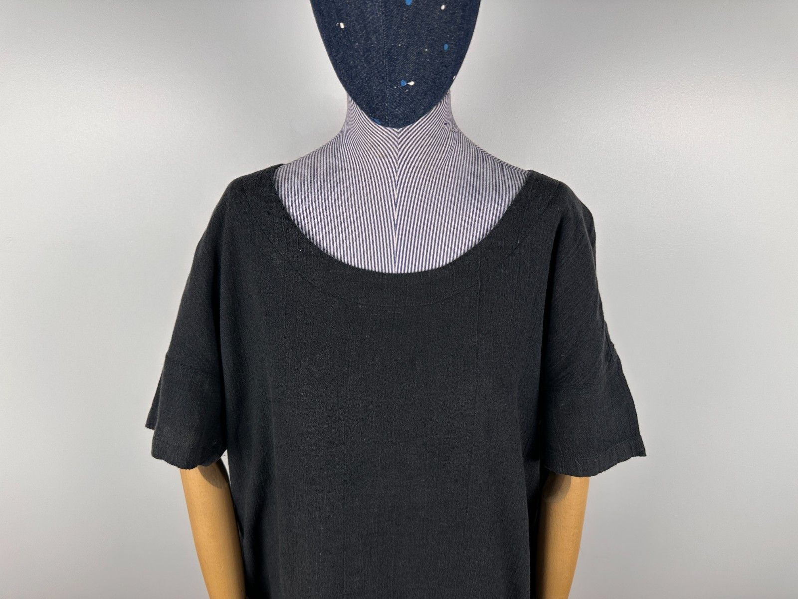 Other Poetry Light Grey Linen Shift Dress Pockets Size US12 Size XL / US 12-14 / IT 48-50 - 2 Thumbnail
