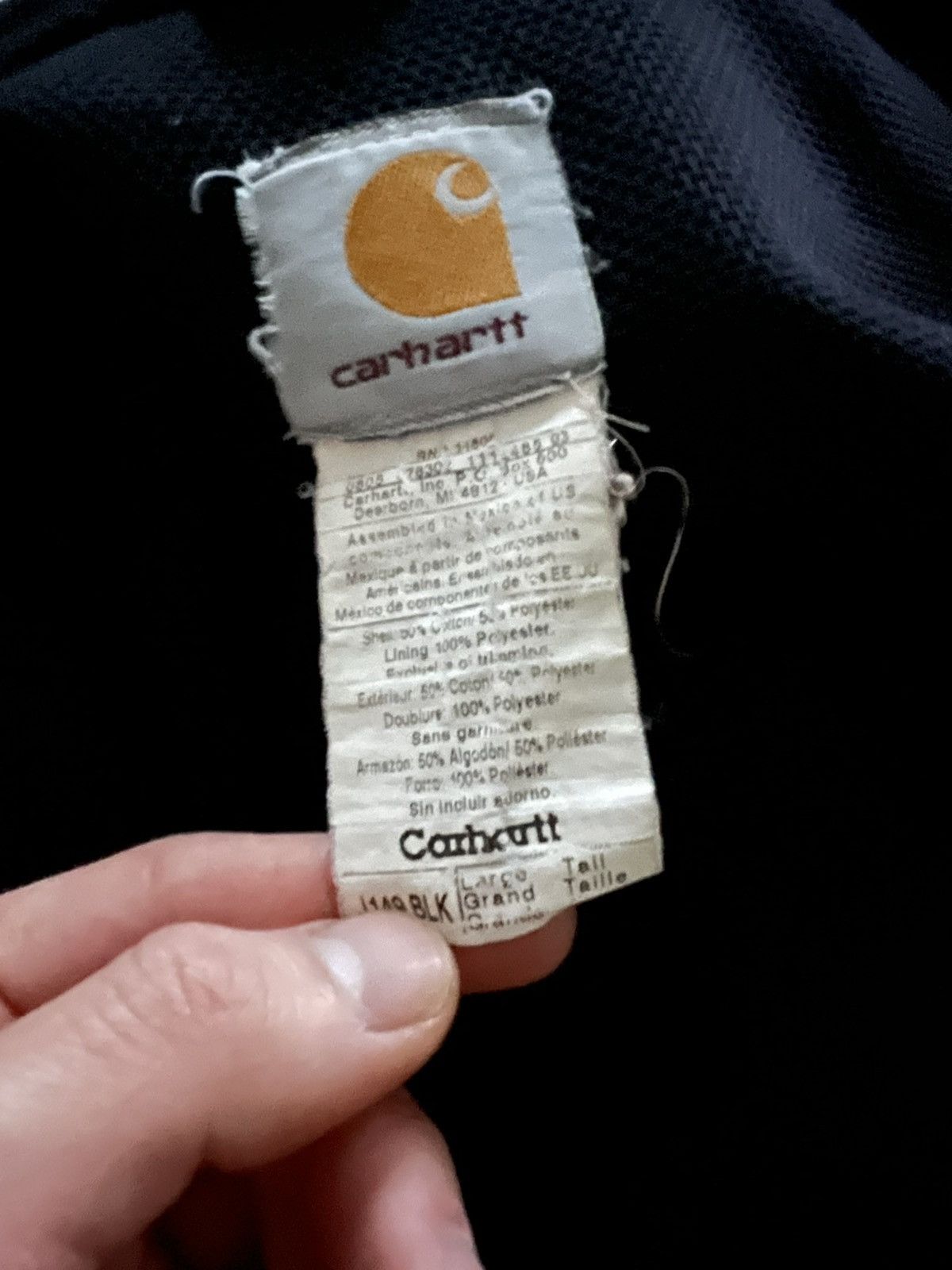 Carhartt Vintage Thermal Lined Carhartt Hood Size US L / EU 52-54 / 3 - 9 Thumbnail