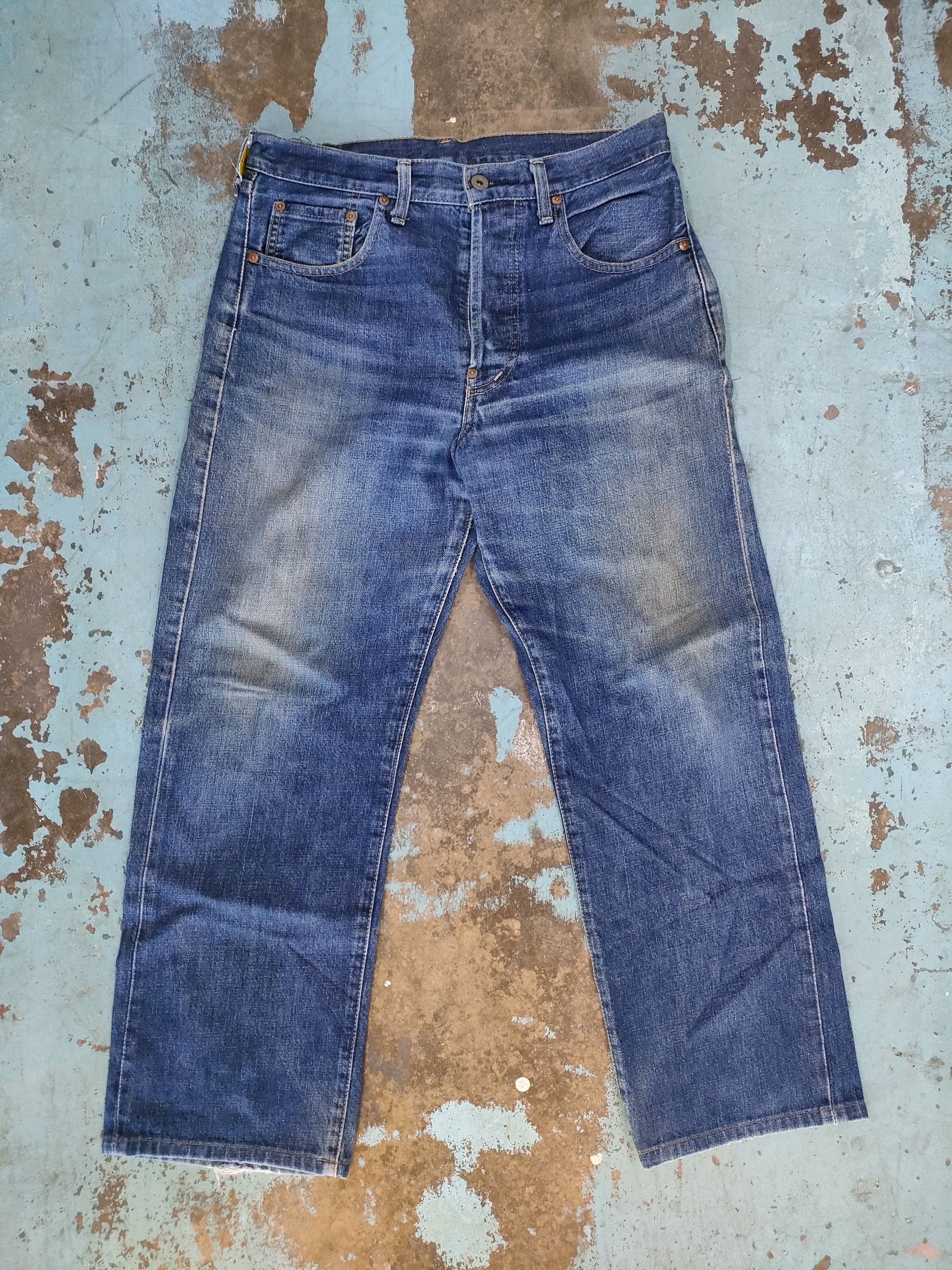 Levi's 702 Big E Bucleback Selvedge Jeans