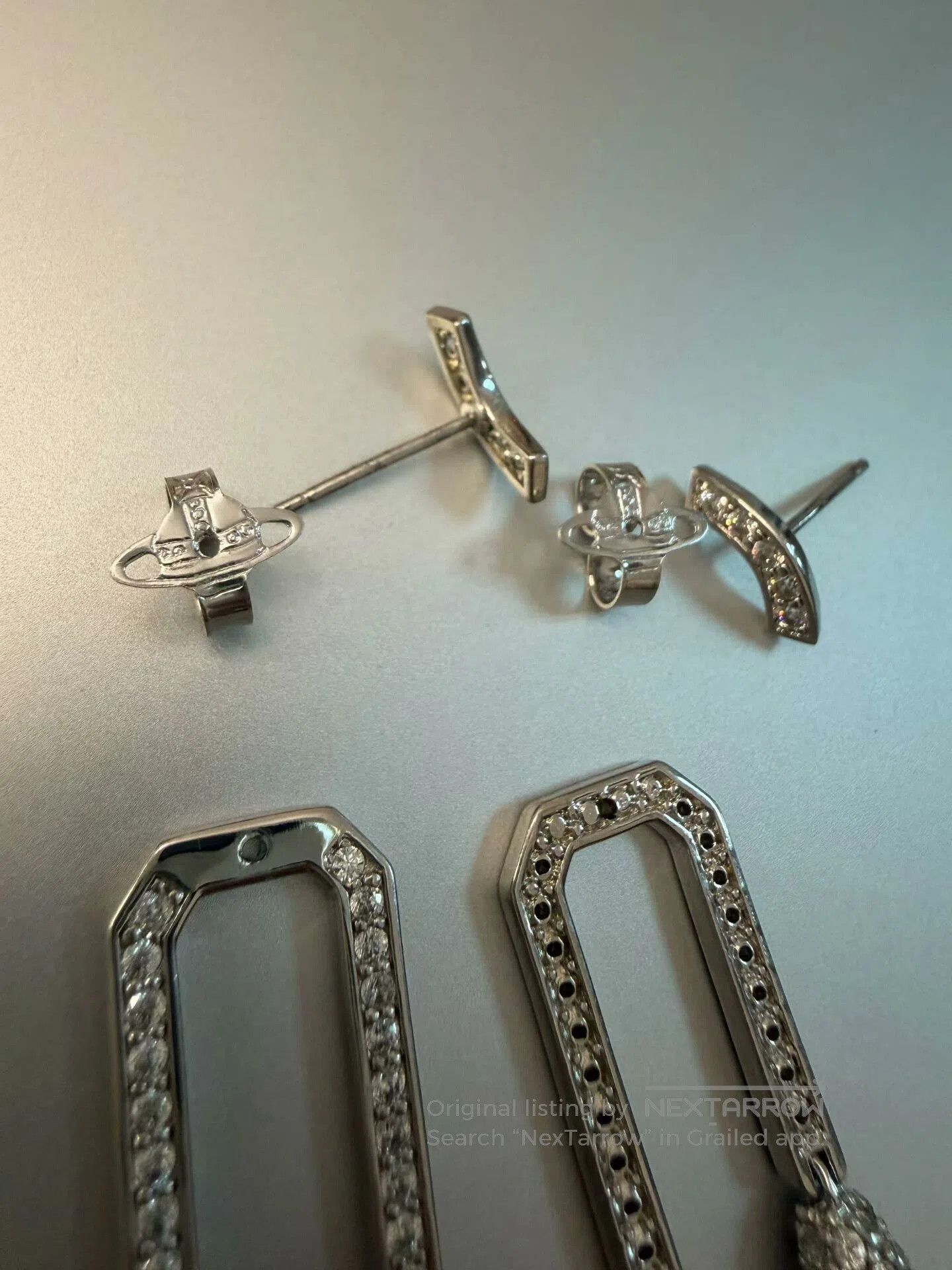 Vivienne Westwood Vivienne Westwood Saturn Earrings. Size ONE SIZE - 4 Thumbnail