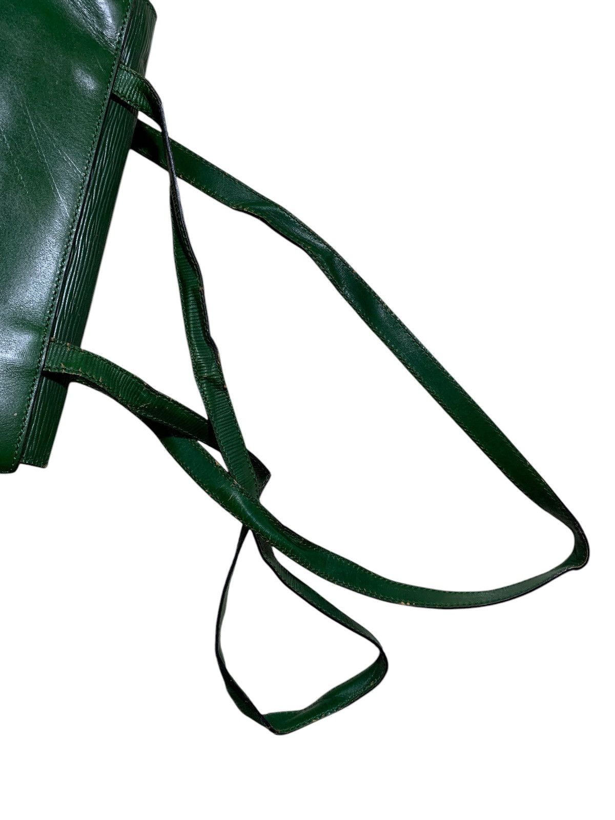 Fendi 🔥RARE VTG FENDI 499 GREEN LEATHER SHOULDER BAG Size ONE SIZE - 8 Thumbnail