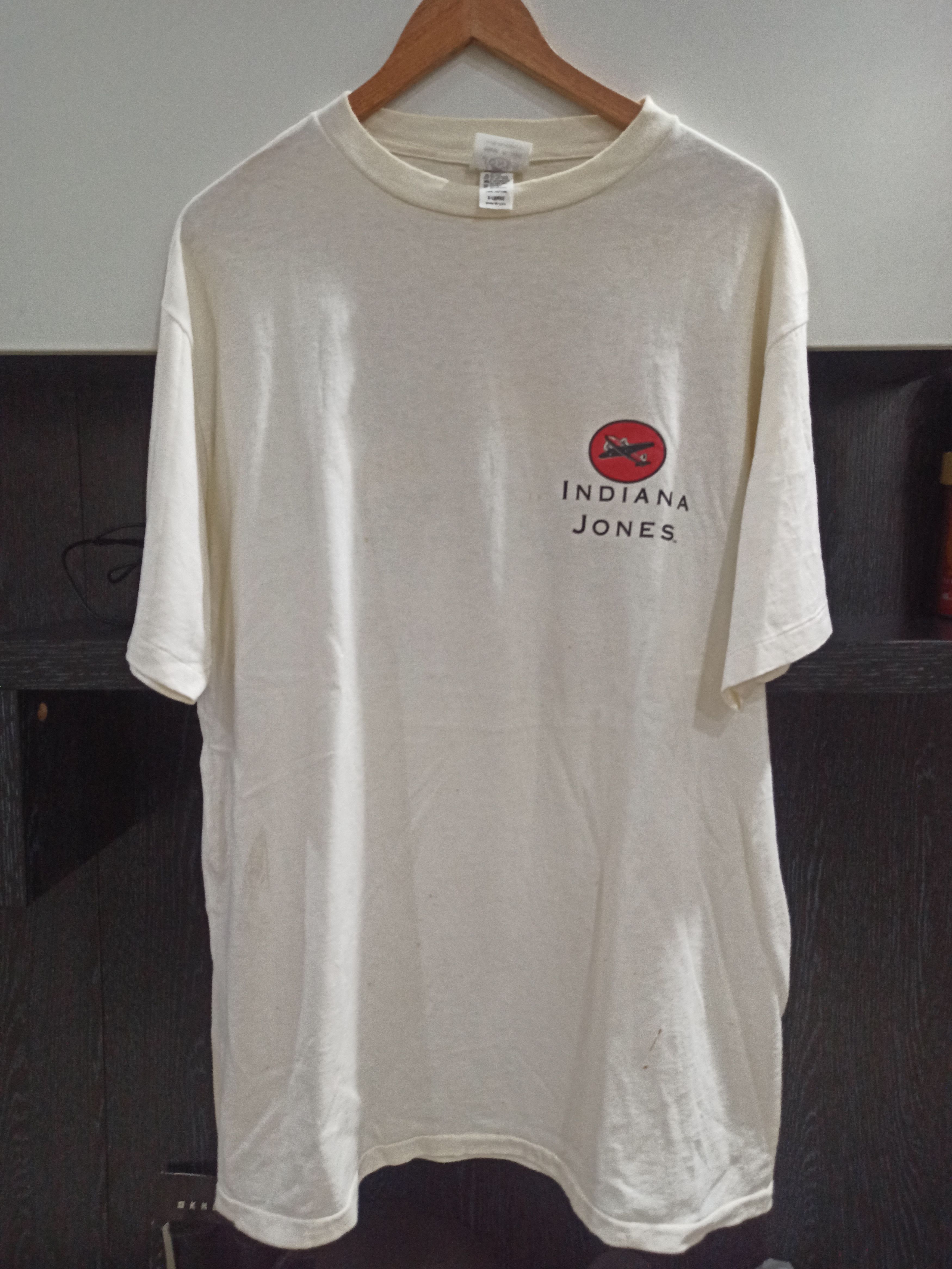 Disney × Vintage Vintage official Disney Indiana Jones movie shirt Size US XL / EU 56 / 4 - 5 Thumbnail