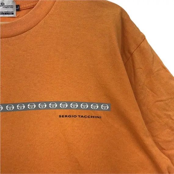 Sergio Tacchini Vtg 90’ SERGIO TACCHINI ITALY Tennis Sport Tee Shirt Size US M / EU 48-50 / 2 - 5 Thumbnail