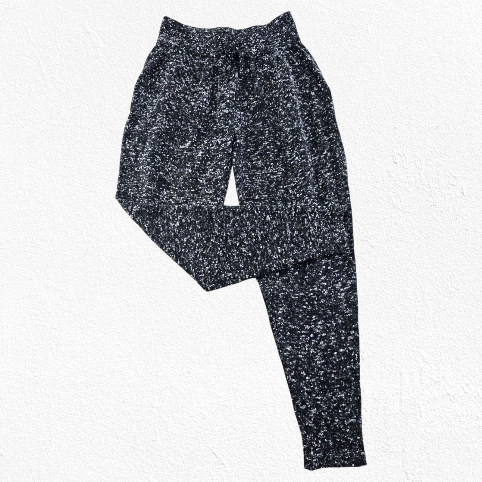 Anthropologie MOTH Gray Speckled Wool Blend Knit Jogger Size Small Size 28" / US 6 / IT 42 - 8 Thumbnail