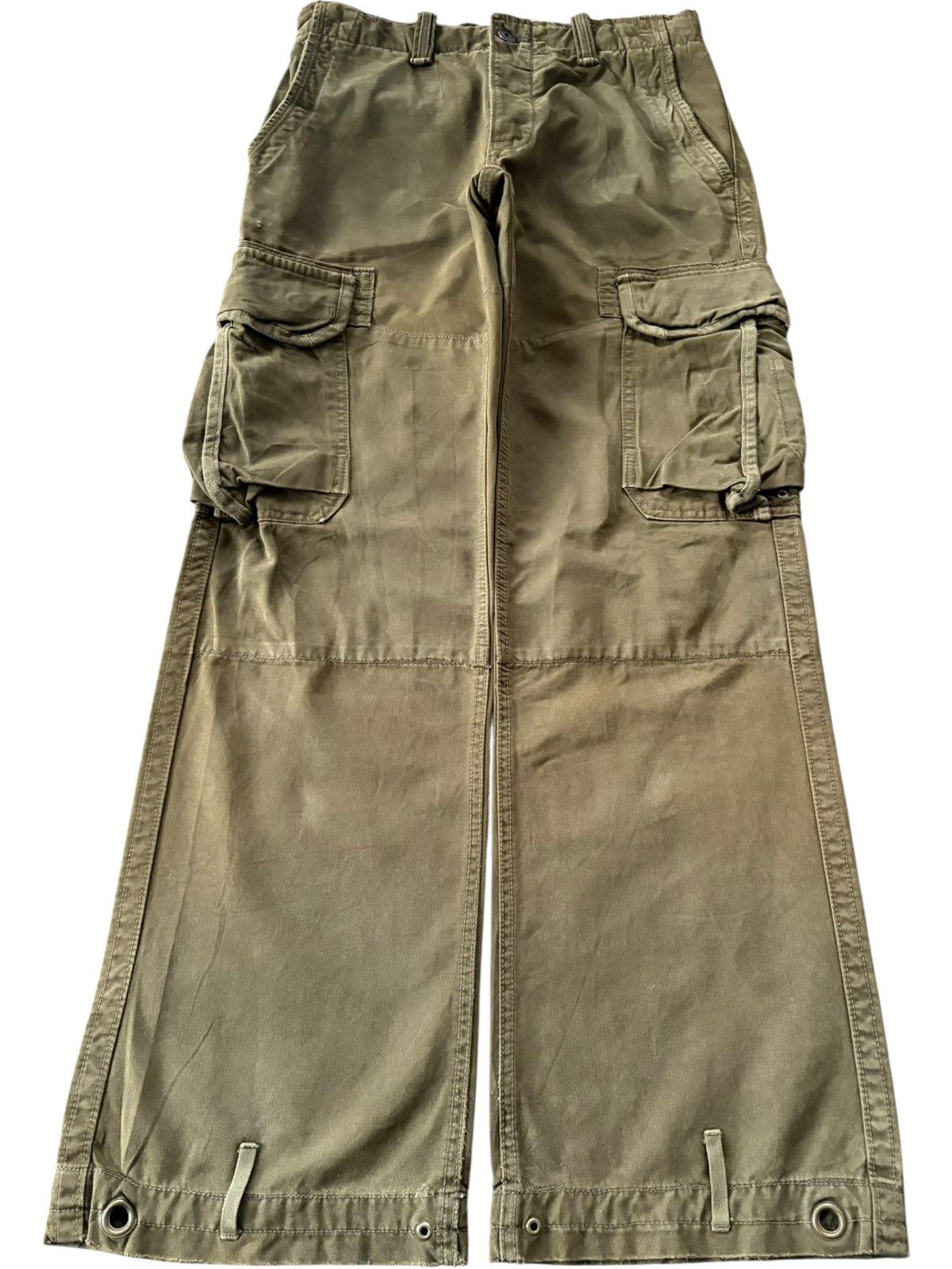 Gap Vintage Gap Side Adjustable Bootcut Cargo Denim Pants Size US 32 / EU 48 - 1 Thumbnail