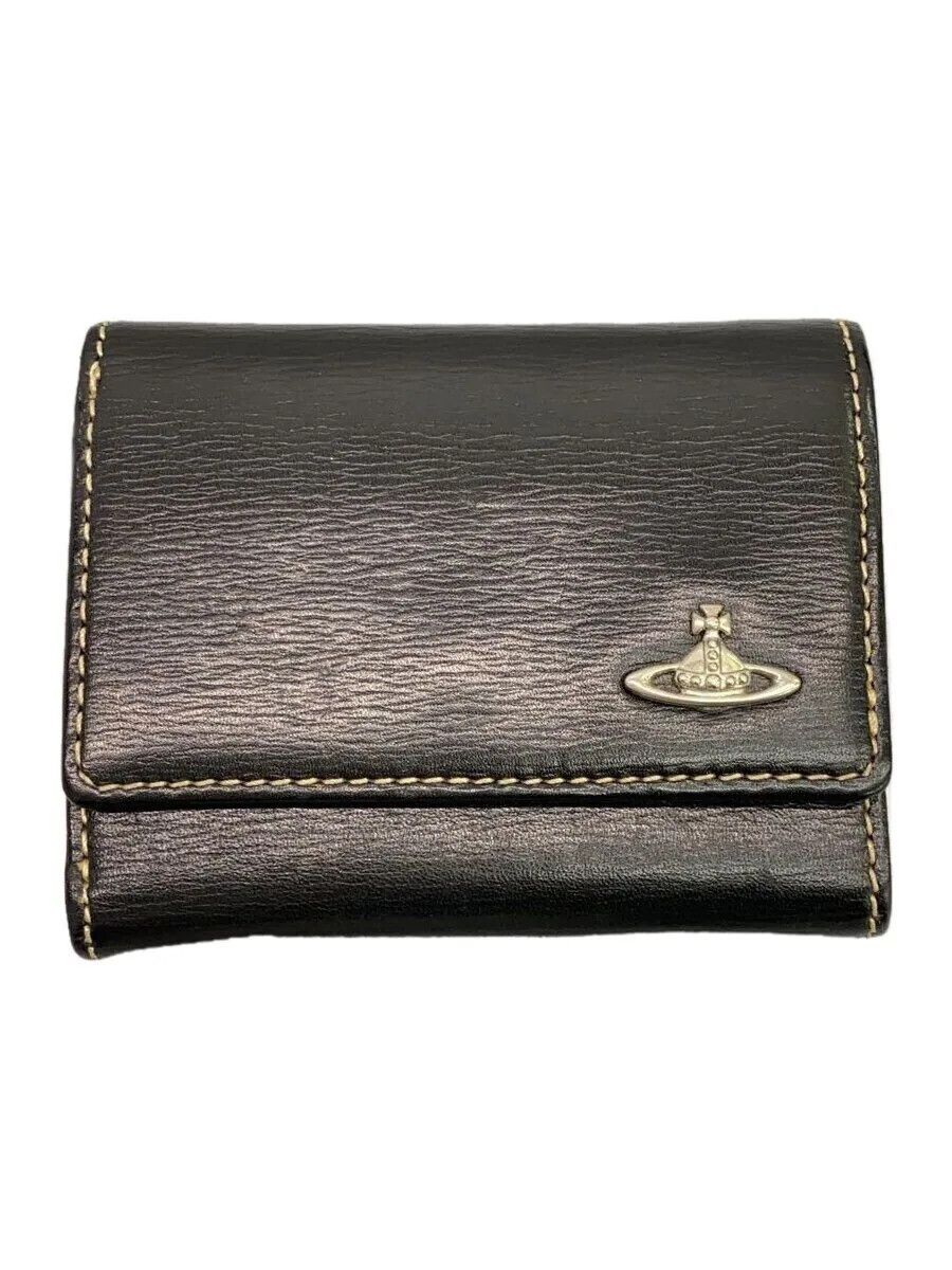 Vivienne Westwood Contrast Stitch Orb Leather Wallet Size ONE SIZE - 1 Thumbnail
