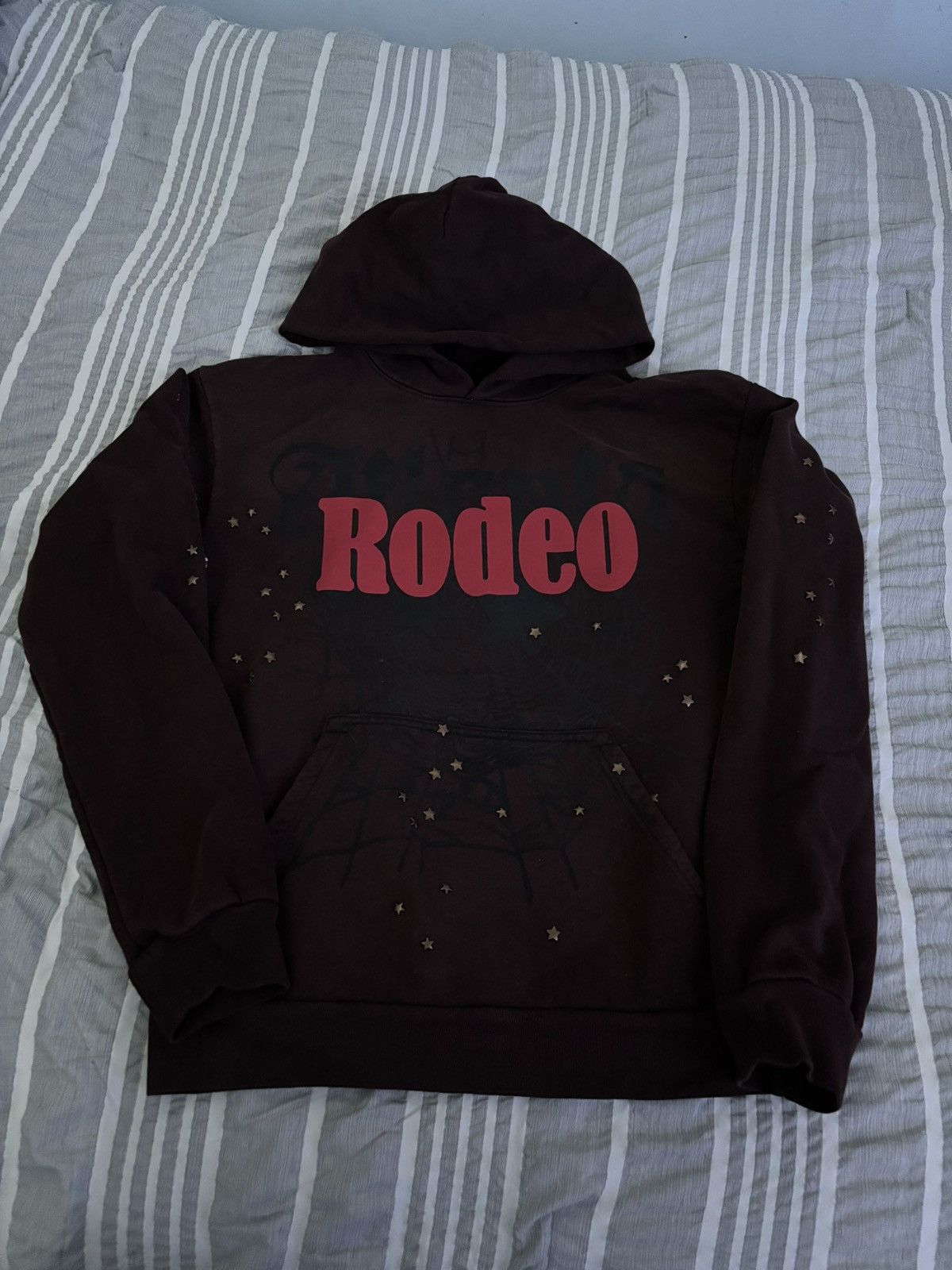 Sp5der Travis Scott Sp5der brown Hoodie Size US M / EU 48-50 / 2 - 1 Thumbnail