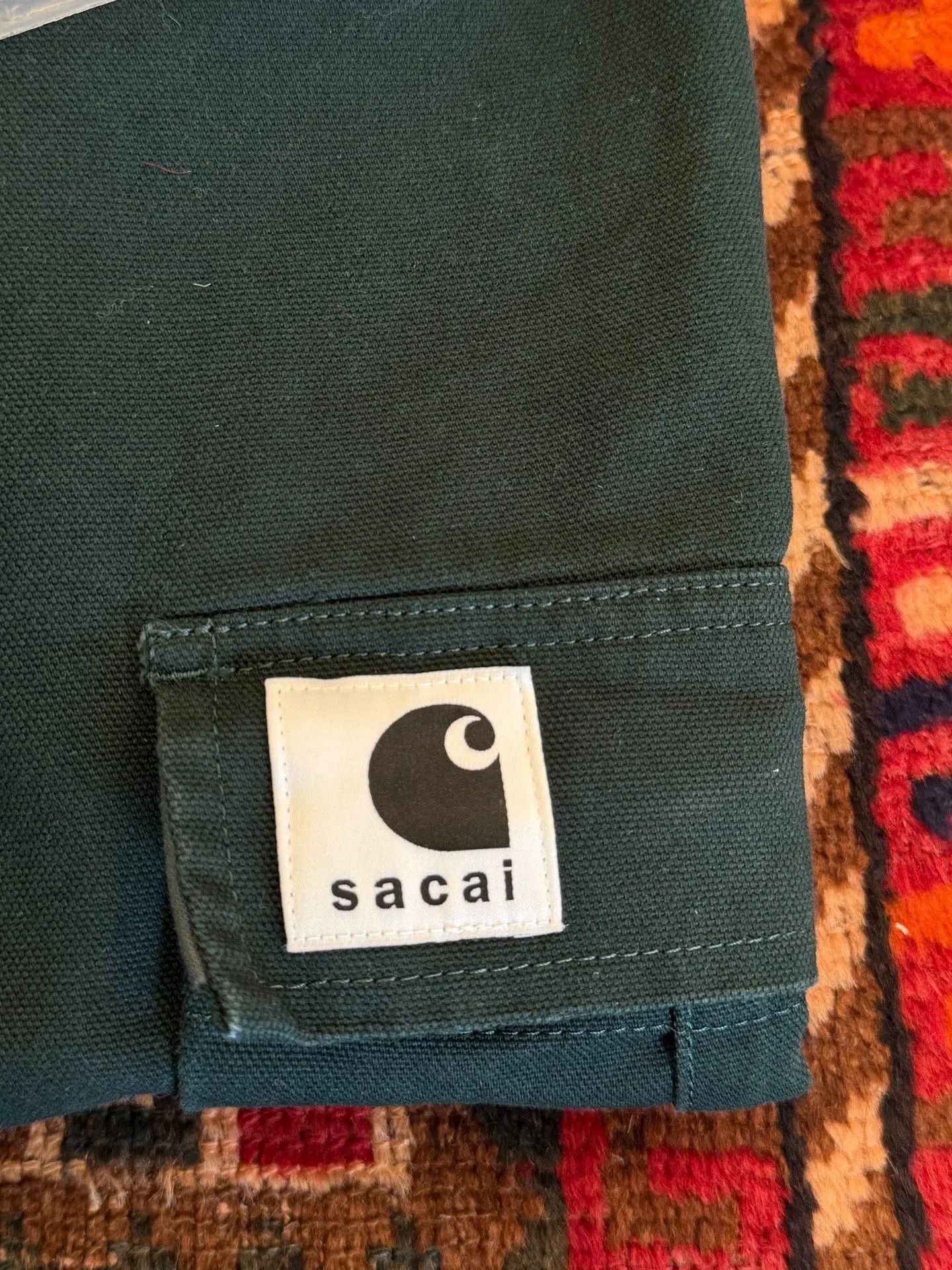 Sacai Black Cargo Pants with Belt and Multiple Pockets. Size US 30 / EU 46 - 4 Thumbnail