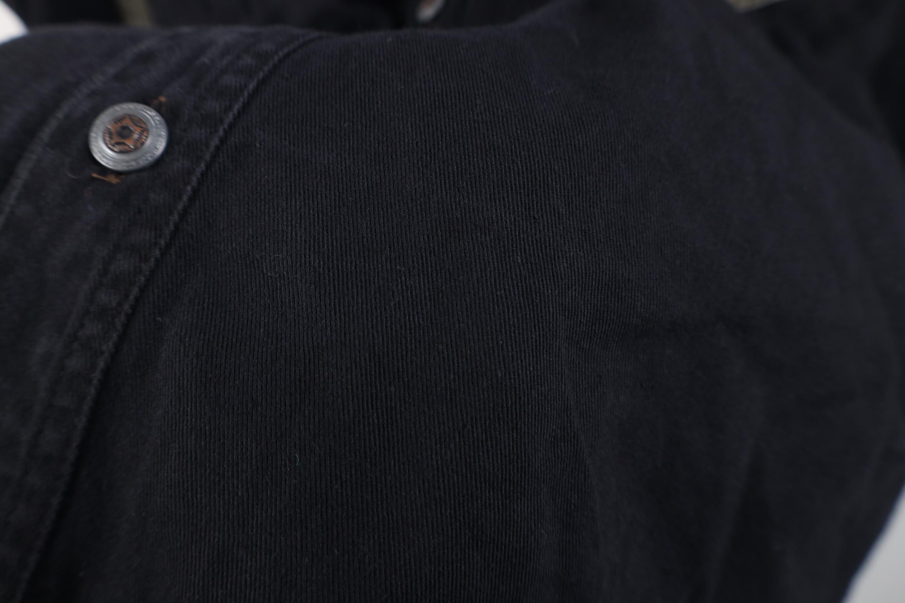 Vintage Vintage 90s Streetwear Quilted Denim Collared Button Shirt Size US L / EU 52-54 / 3 - 8 Thumbnail