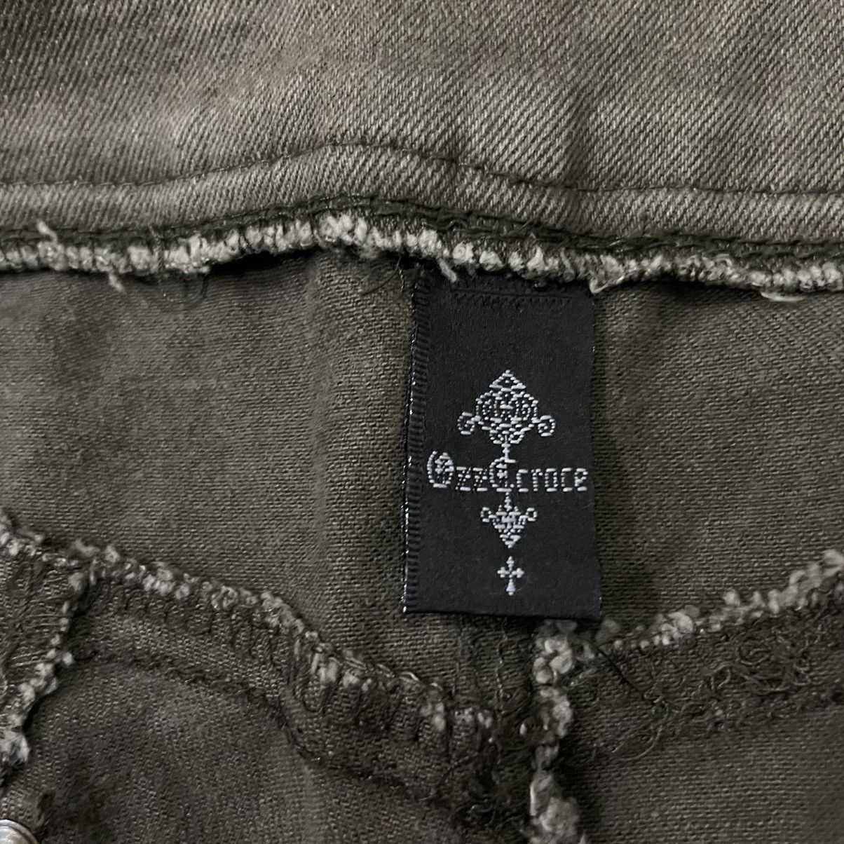 Le Grande Bleu (L.G.B.) Vintage Ozz Croce Kinky Seditionaries Stretchable Pants Size 29" - 19 Thumbnail