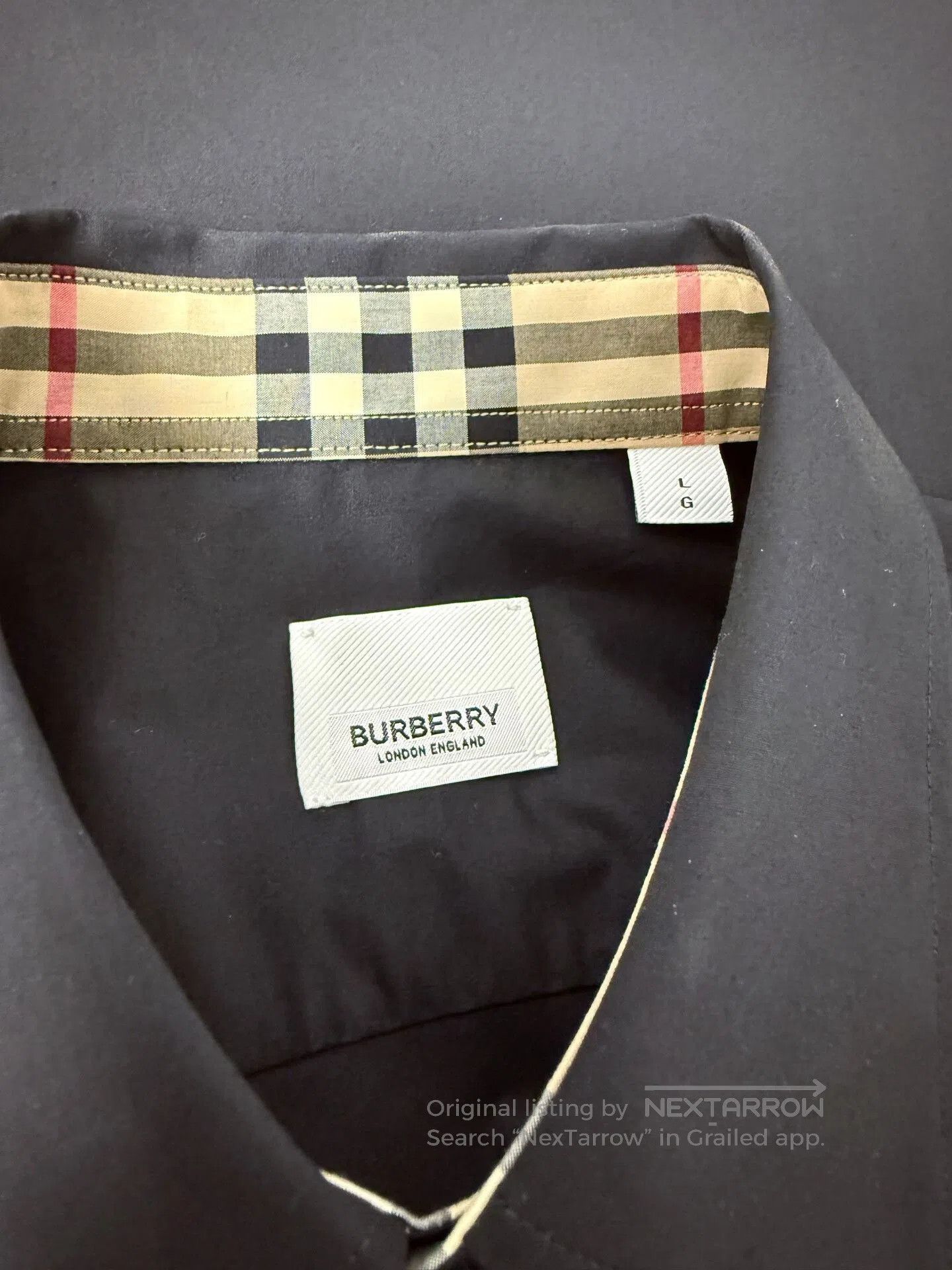 Burberry Burberry Black Shirt L Size New. Size US L / EU 52-54 / 3 - 6 Thumbnail