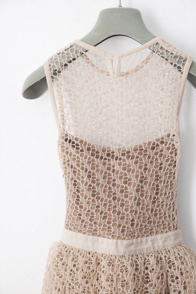 Dior SSS14 nude dress Size XS / US 0-2 / IT 36-38 - 4 Thumbnail