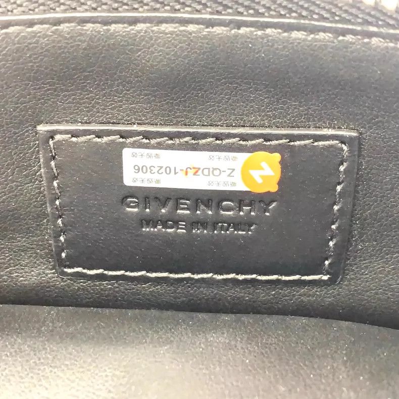 Givenchy Givenchy Very High-End Burgundy Double-Sided Leather Fring Size ONE SIZE - 6 Thumbnail