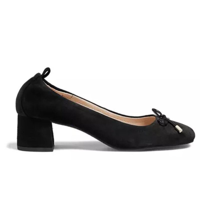 Jack Rogers JACK ROGERS Womens NEW Miranda Black Suede / Size 11 Size US 11 / IT 41 - 2 Thumbnail