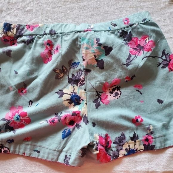 Vintage Joules Tea & Crumpets Soft Flannel Floral Cinched Sz. 14 Sho Size 36" / US 14 / IT 50 - 5 Thumbnail