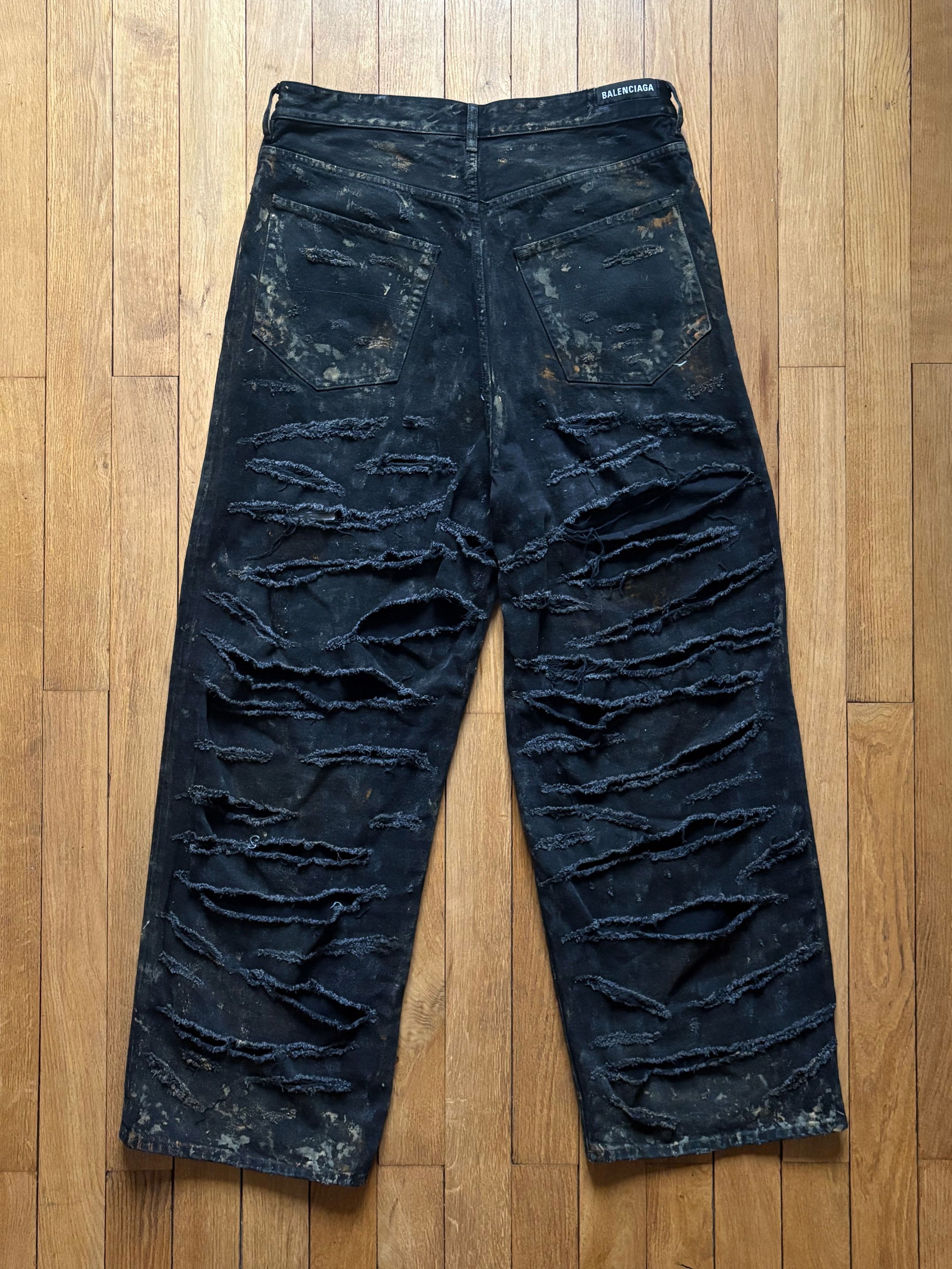 Balenciaga Destroyer Denim Jeans