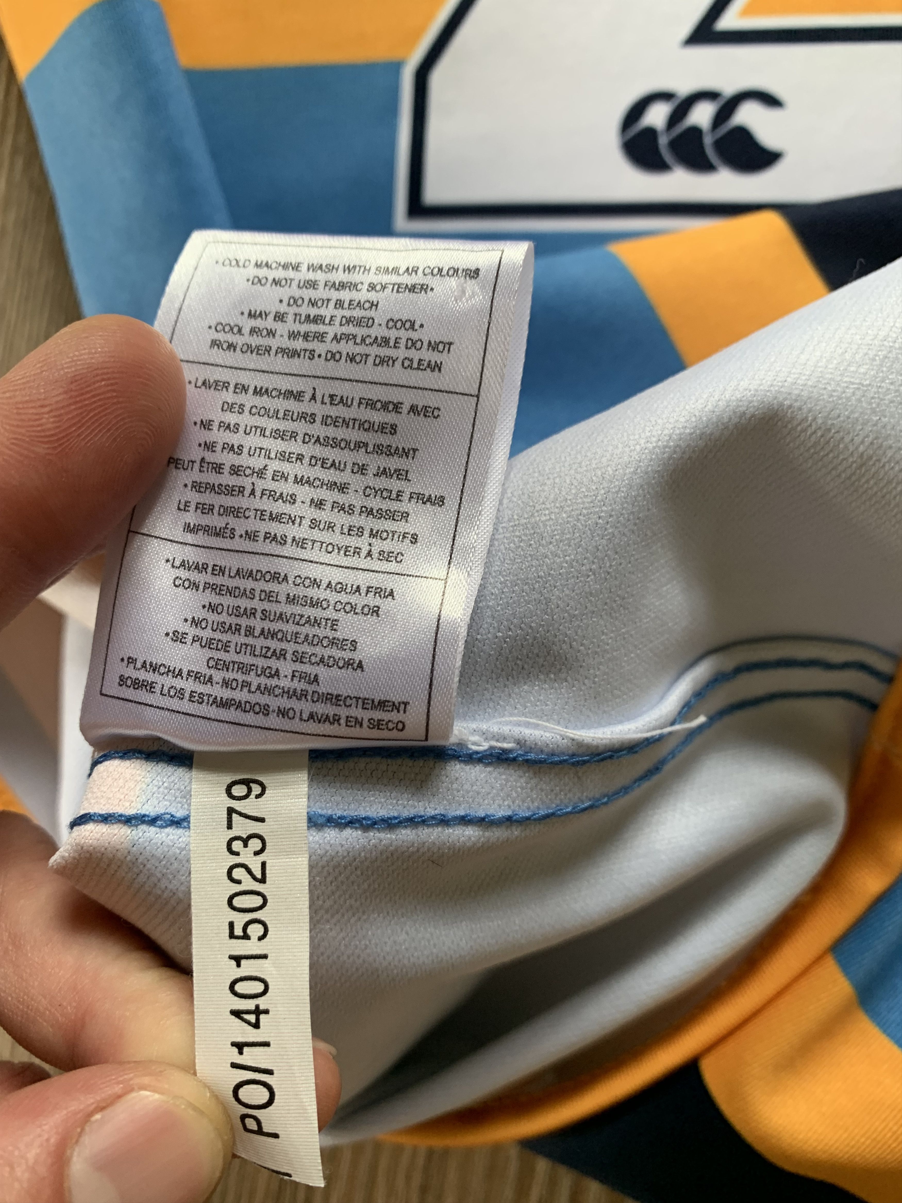 Canterbury of New Zealand × Vintage Canterbury Harper Adams University Club Rugby Jersey Size US L / EU 52-54 / 3 - 11 Thumbnail