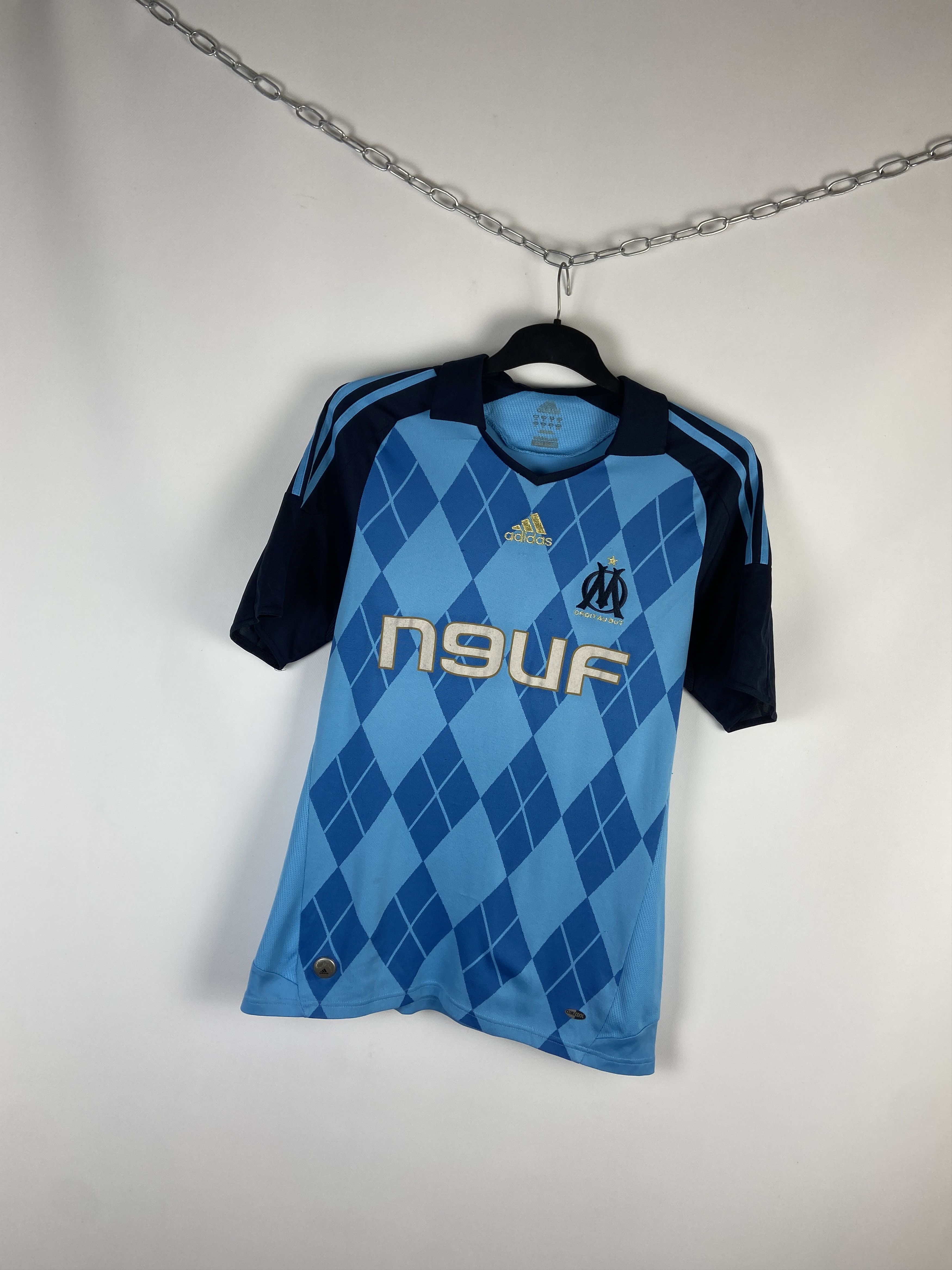 Adidas Adidas Olympique Marseille 2008/2009 Away Size US M / EU 48-50 / 2 - 2 Thumbnail
