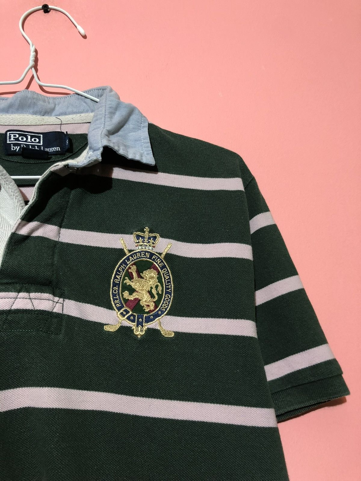 Polo Ralph Lauren × Vintage Polo Ralph Lauren vintage shirt quality goods striped Size US S / EU 44-46 / 1 - 2 Thumbnail