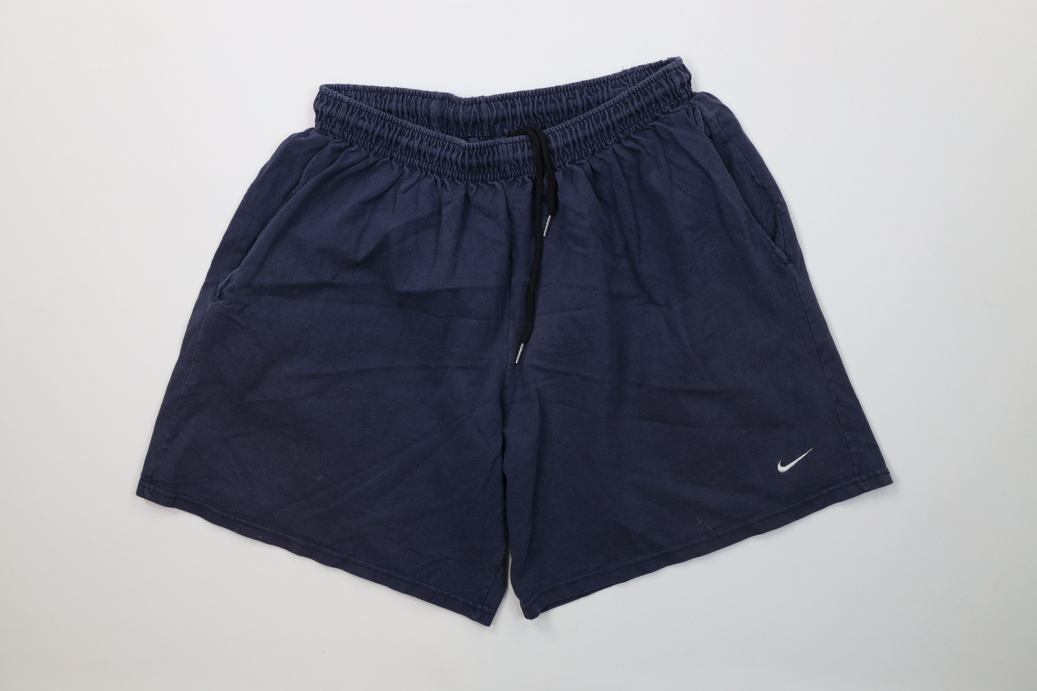 Nike Vintage 90s Y2K Nike Scott Mini Swoosh Above Knee Shorts USA Size US 34 / EU 50 - 1 Thumbnail