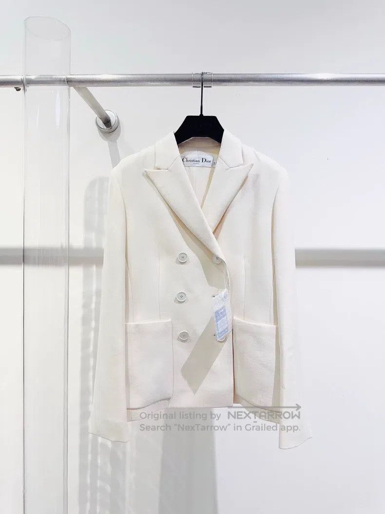 Dior Dior White suit jacket Size XS / US 0-2 / IT 36-38 - 1 Thumbnail