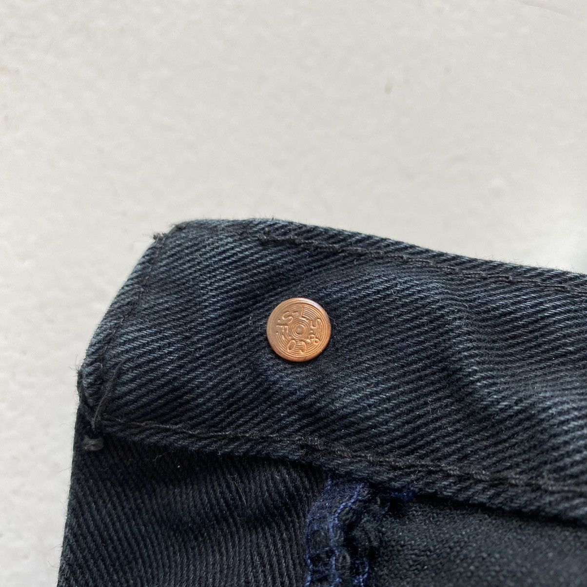 Levi's × Vintage Levi's "Chrome Hearts" custom white patched denim Size US 34 / EU 50 - 15 Thumbnail