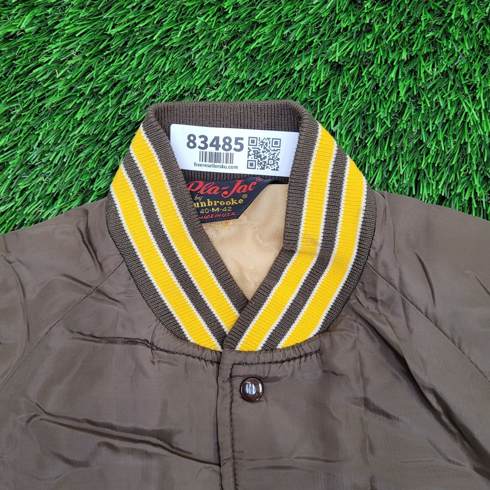 Other Vintage Dunbrooke Pla-Jac Bomber Jacket M/L 23x25 Baggy Crop Size US M / EU 48-50 / 2 - 8 Thumbnail