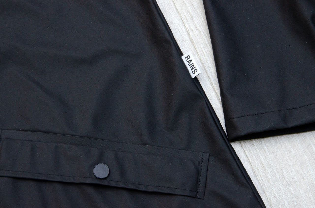 Rains Rains 12010 Jacket Waterproof Hooded Raincoat Scandinavian Size XS / US 0-2 / IT 36-38 - 3 Thumbnail