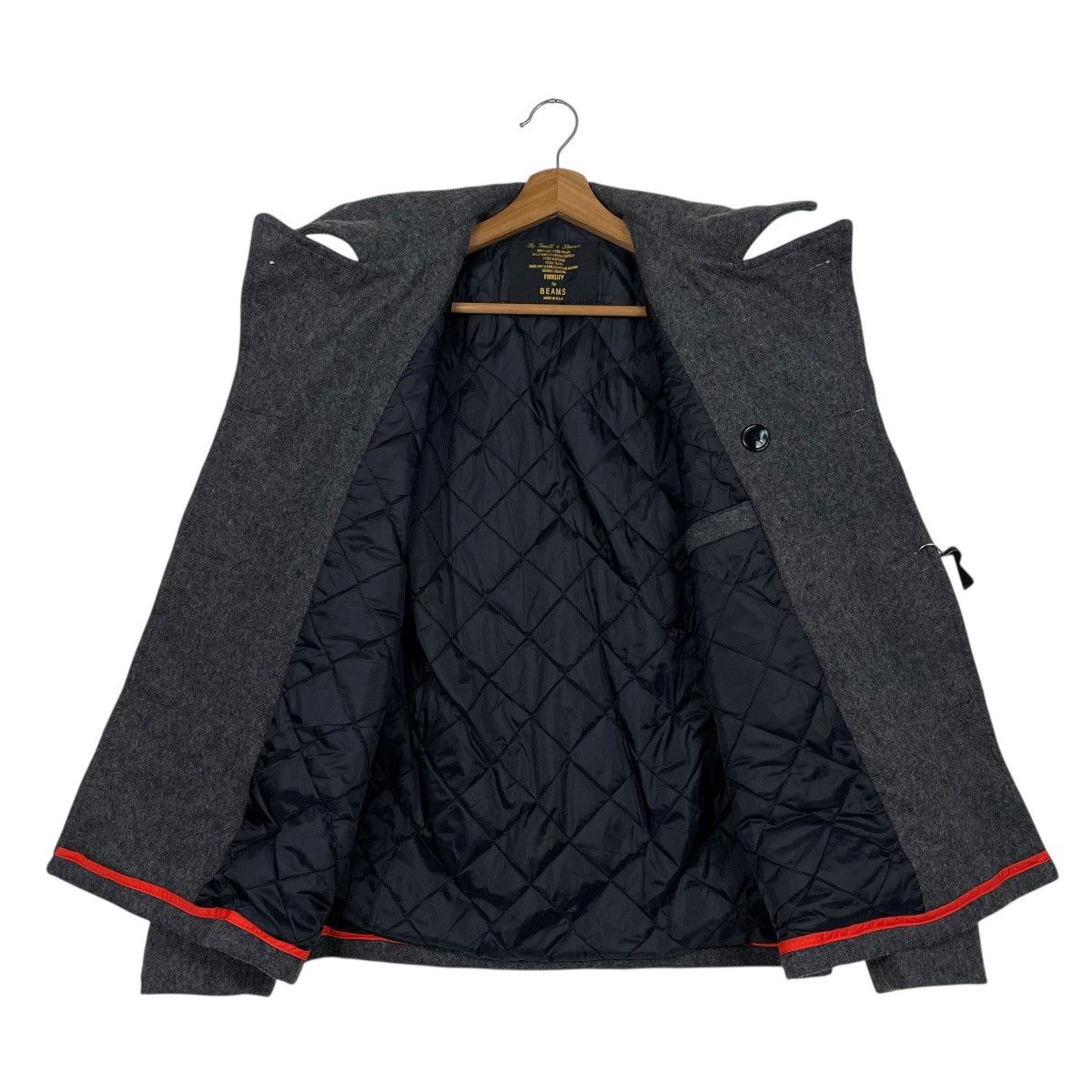 Beams Japan Beams x Fidelity Double Breasted Wool Jacket Size US M / EU 48-50 / 2 - 11 Thumbnail