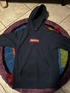 Supreme Box Logo Hooded Sweatshirt Black Men's - FW16 - US