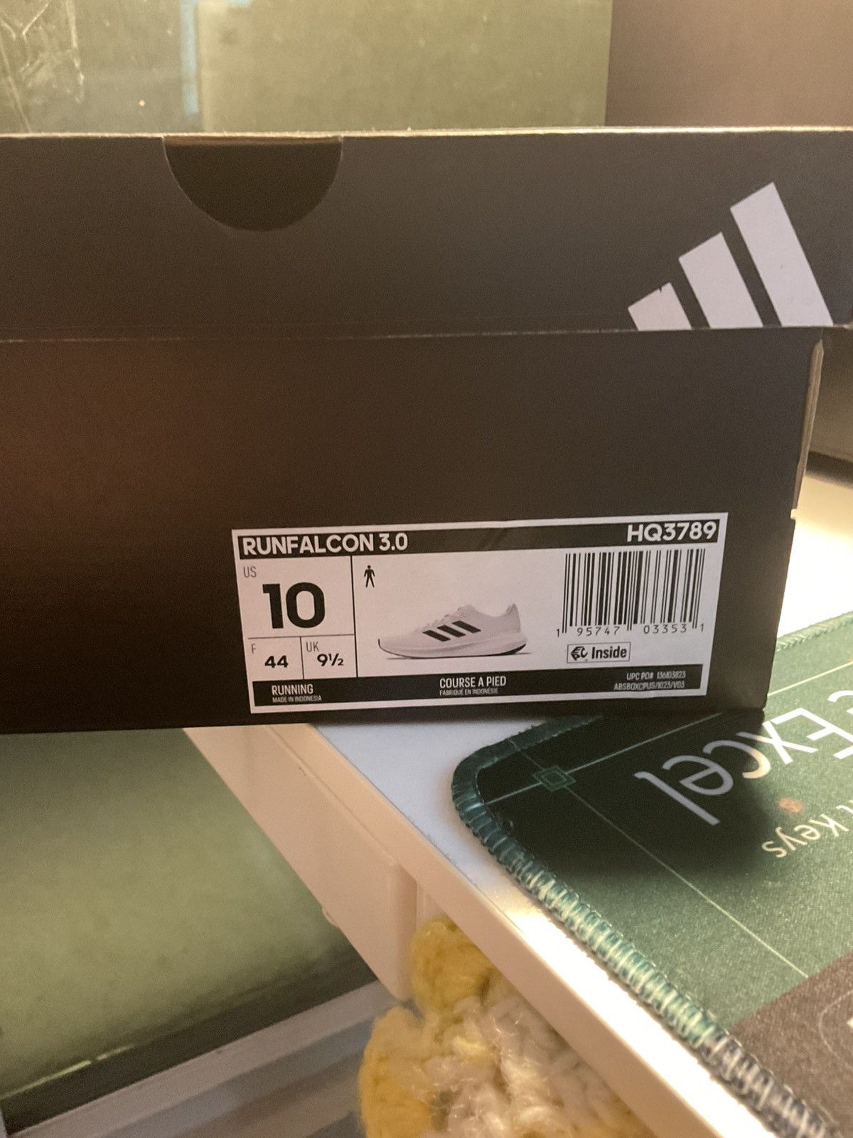 Adidas Brand New Adidas RunFalcon 3.0 Running shoe Size US 10 / EU 43 - 2 Thumbnail
