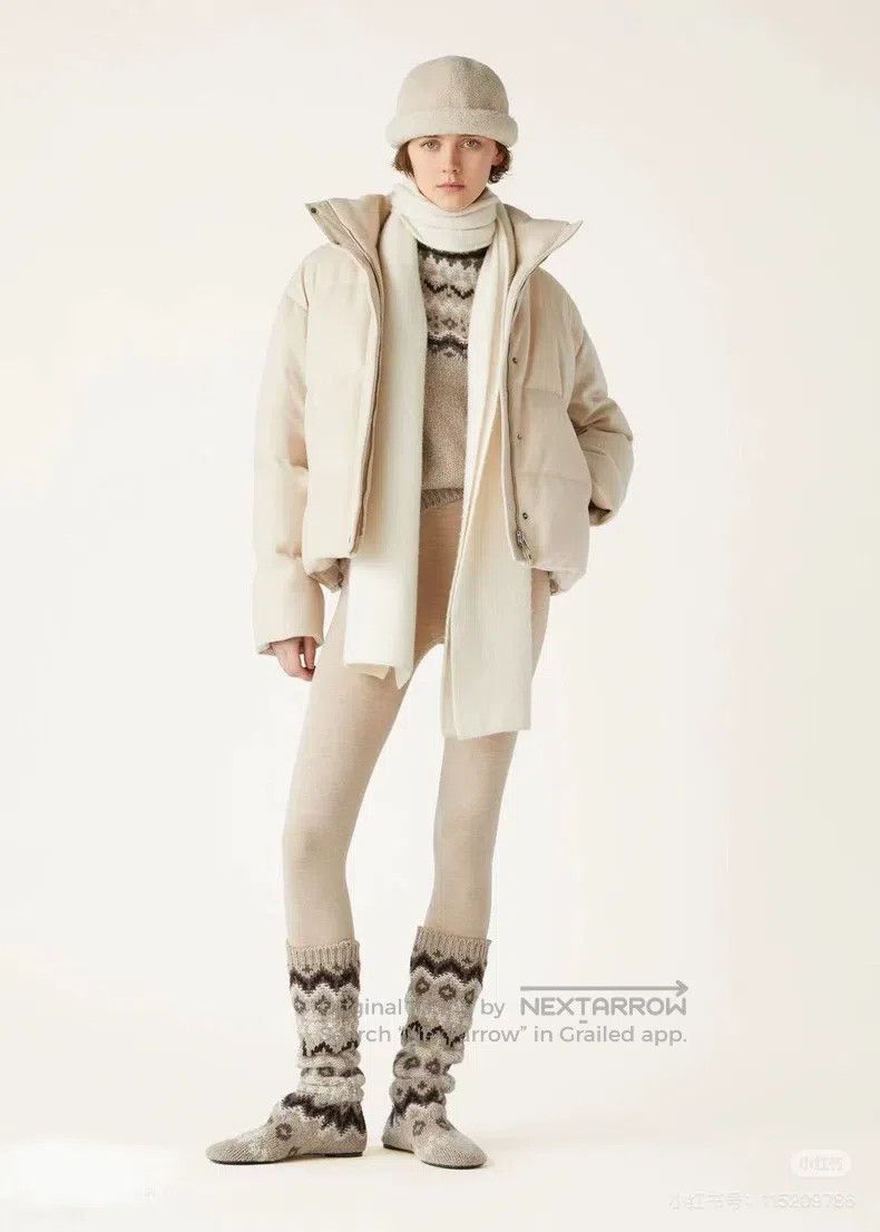 Loro Piana Loro Piana Ivory cashmere down jacket Size M / US 6-8 / IT 42-44 - 4 Thumbnail