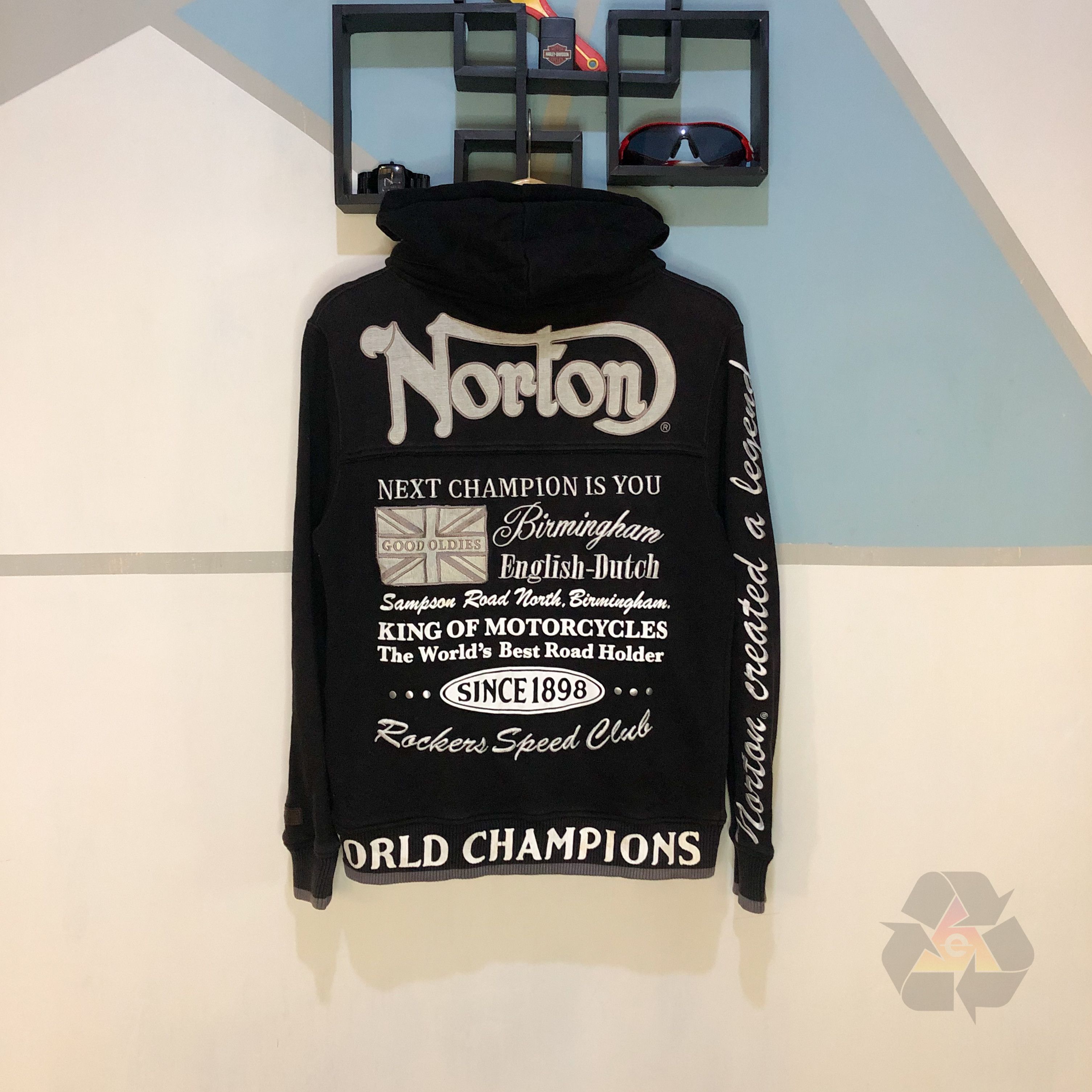 Norton Vintage Norton Zipper Jacket Motorcycle Y2K Size US M / EU 48-50 / 2 - 15 Thumbnail