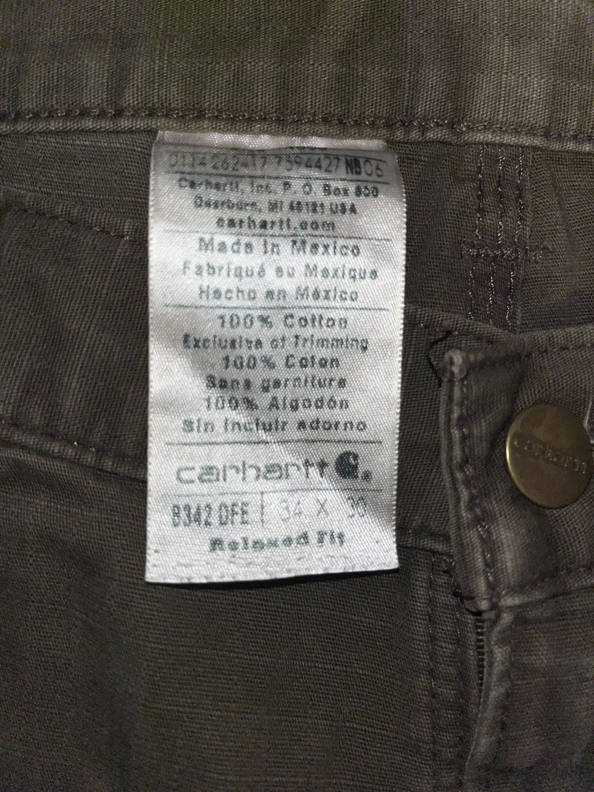 Carhartt × Vintage Carhartt x vintage brown carpenters pants Size US 34 / EU 50 - 3 Thumbnail