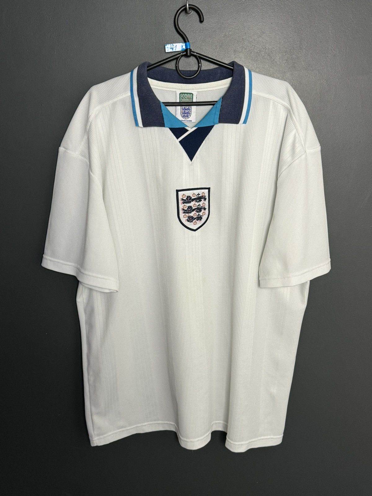 Other England National Team 95/96 Home Football Jersey T-Shirt Size US XXL / EU 58 / 5 - 1 Thumbnail