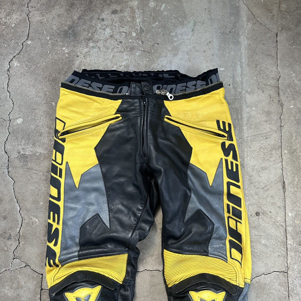 Dainese RARE MOTO Motorcycle Dainese Vintage Leather Racing Pants Size US 34 / EU 50 - 4 Thumbnail