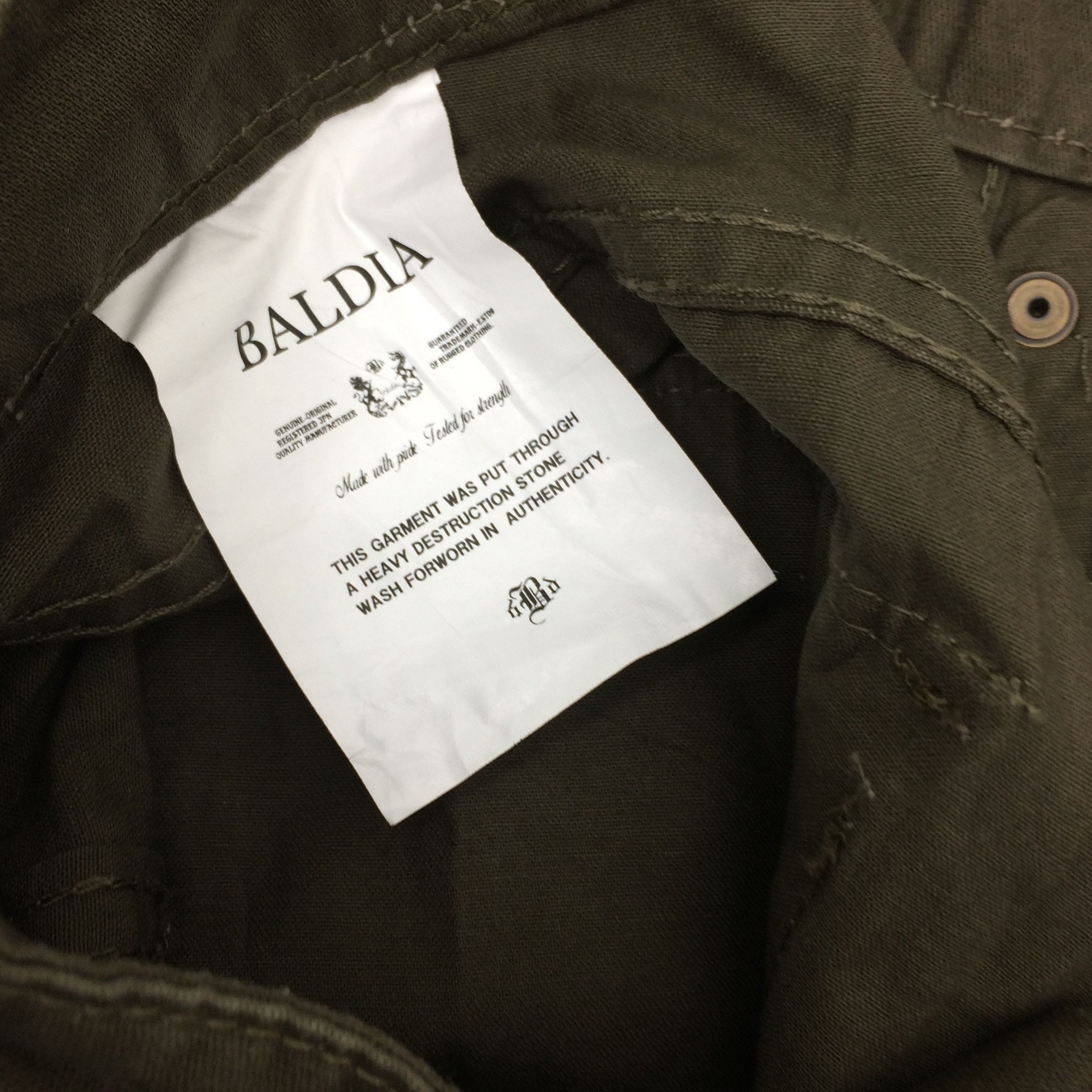 Japanese Brand X9 BALDIA JAPANESE MADE CARGO TACTICAL MILITARY PANTS Size US 31 - 3 Thumbnail