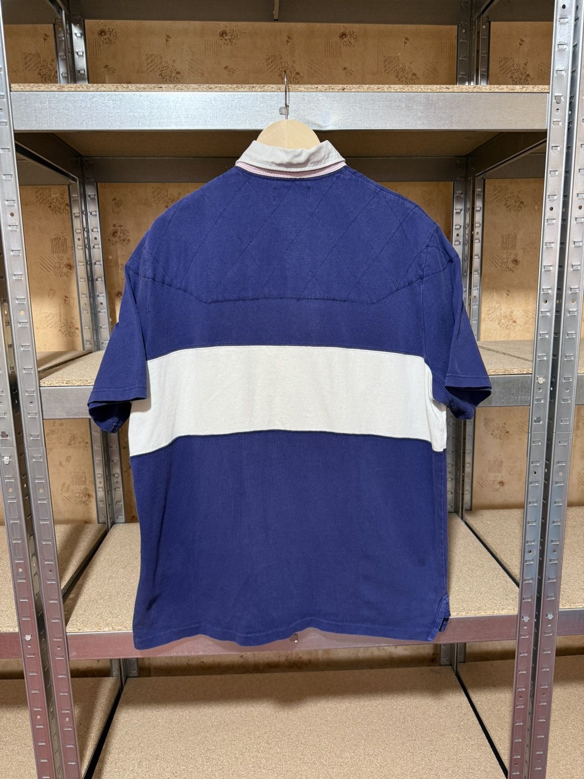 Polo Ralph Lauren × RRL Ralph Lauren × Rugby Ralph Lauren Vintage 2008 PRL Polo Ralph Lauren Bleecer Polo T-Shirt Y2K Size US XL / EU 56 / 4 - 2 Thumbnail