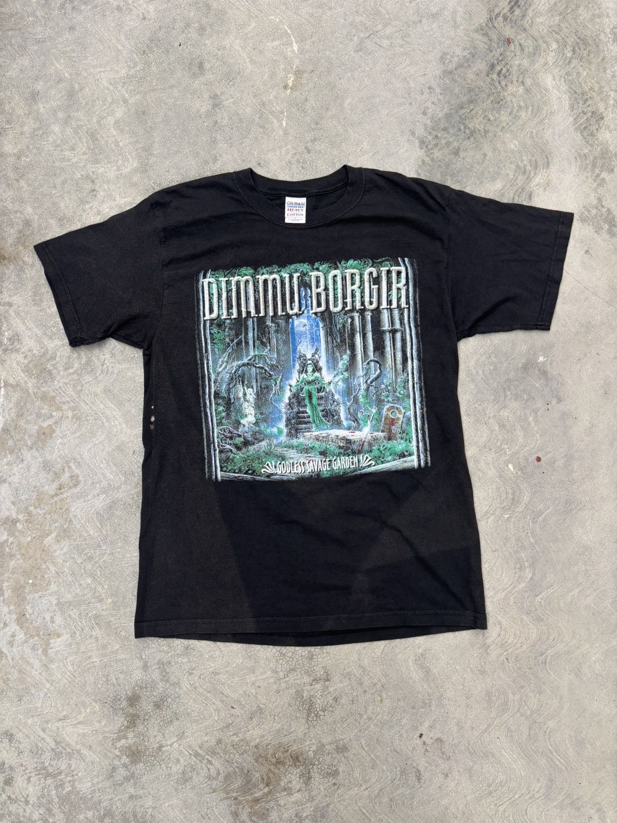 Band Tees Vintage 90s Dimmu Borgir T Shirt Size US L / EU 52-54 / 3 - 1 Thumbnail