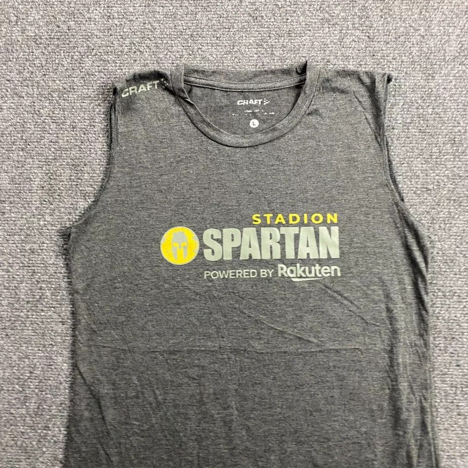 Other Spartan Stadion Tank Top Women's Large Gray Craft Pullover L Size L / US 10 / IT 46 - 2 Thumbnail
