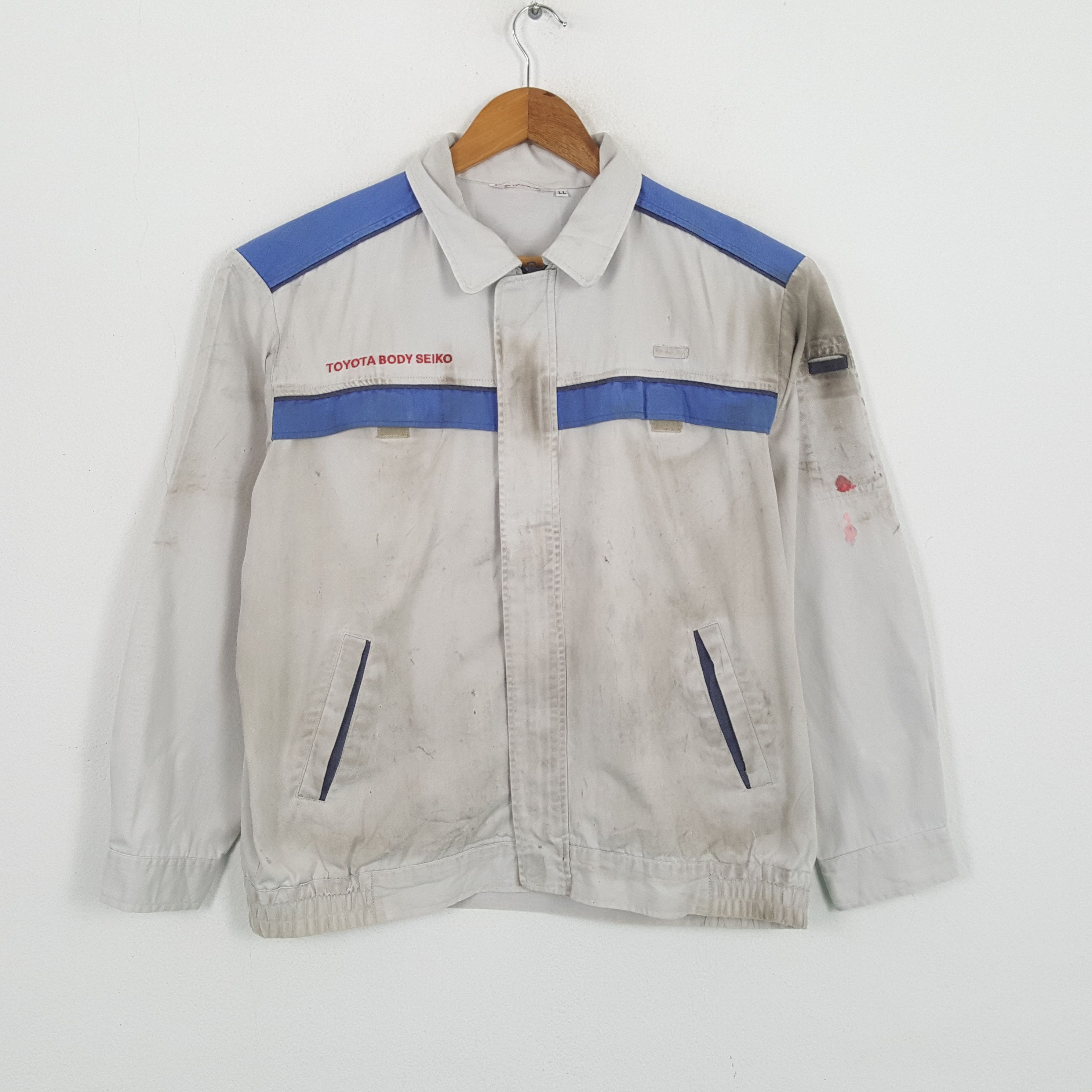 Vintage Vintage TRD TOYOTA RACING Japanese Brand Distressed Jacket Size US L / EU 52-54 / 3 - 3 Thumbnail