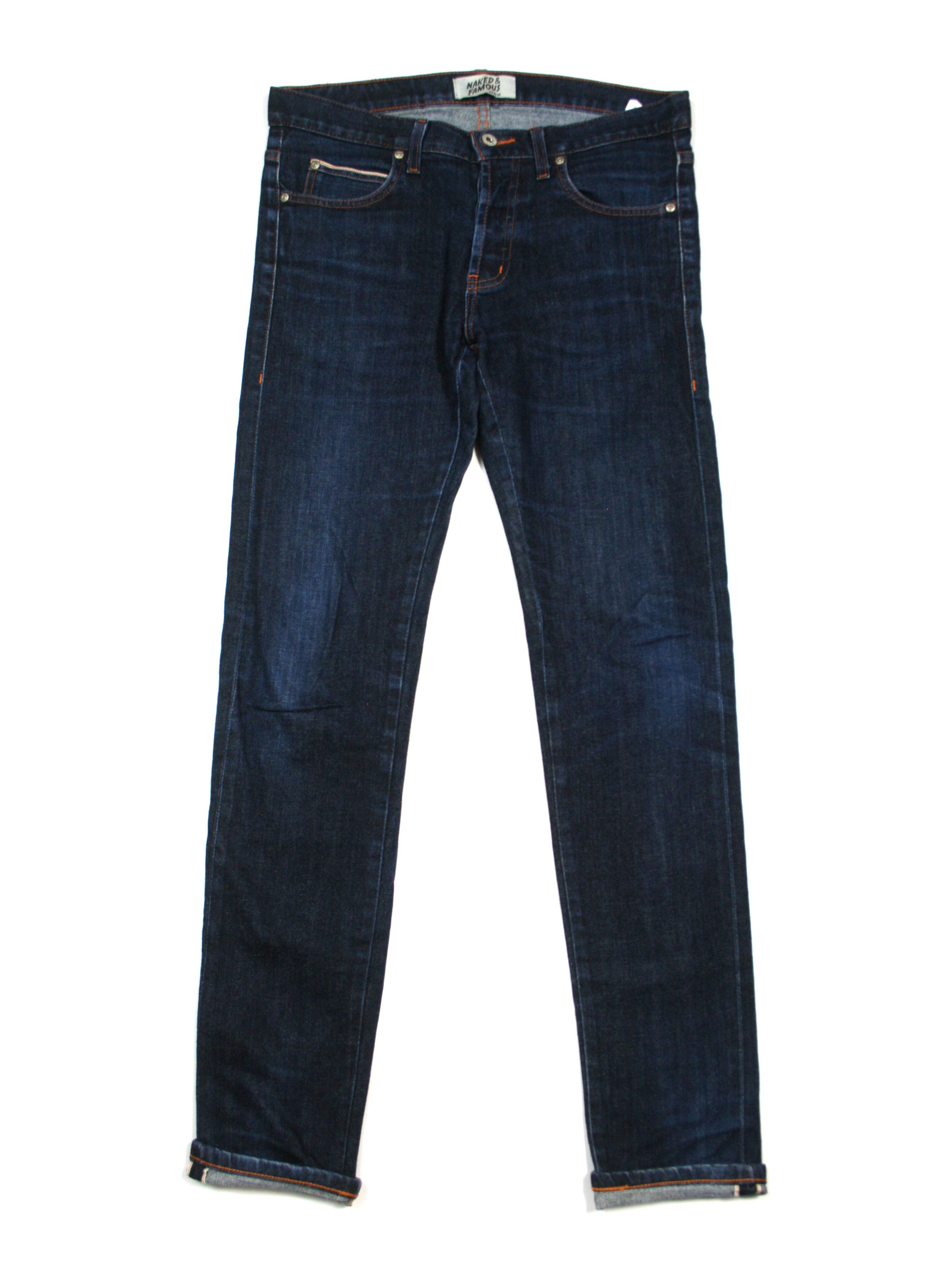 Naked & Famous Selvedge Super Skinny Guy 11Oz Denim Size US 32 / EU 48 - 1 Thumbnail