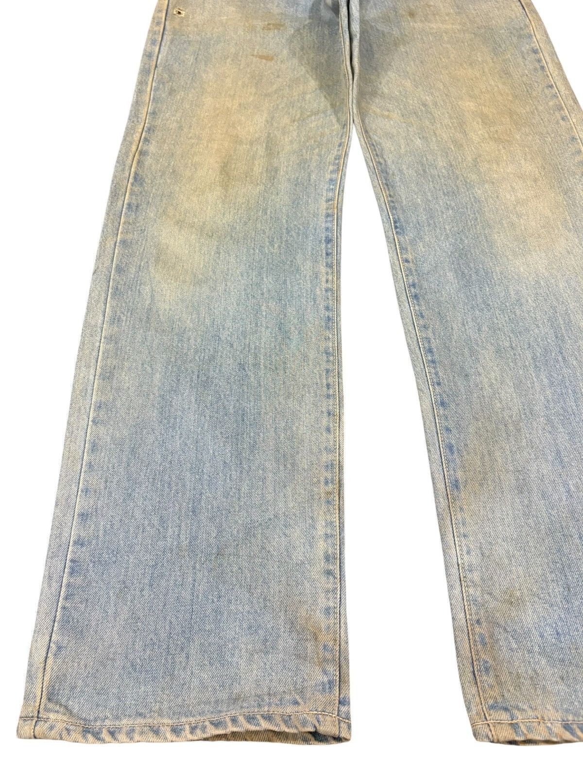 Edwin Vintage Edwin 1994 Mud Wash Distressed Loose Baggy Jeans Size US 34 / EU 50 - 6 Thumbnail