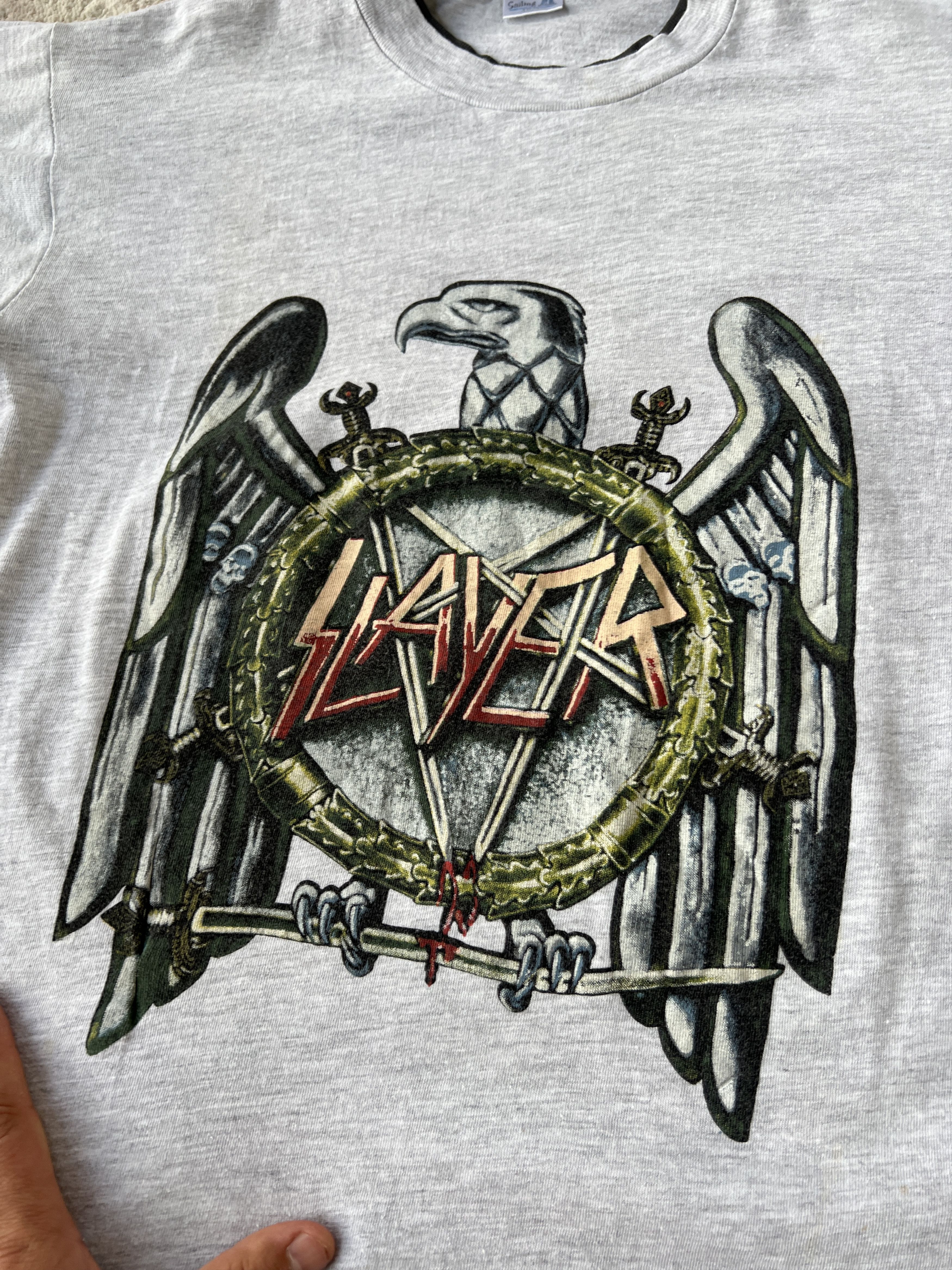 Band Tees × Slayer × Vintage Slayer Vintage Tee Size US M / EU 48-50 / 2 - 2 Thumbnail