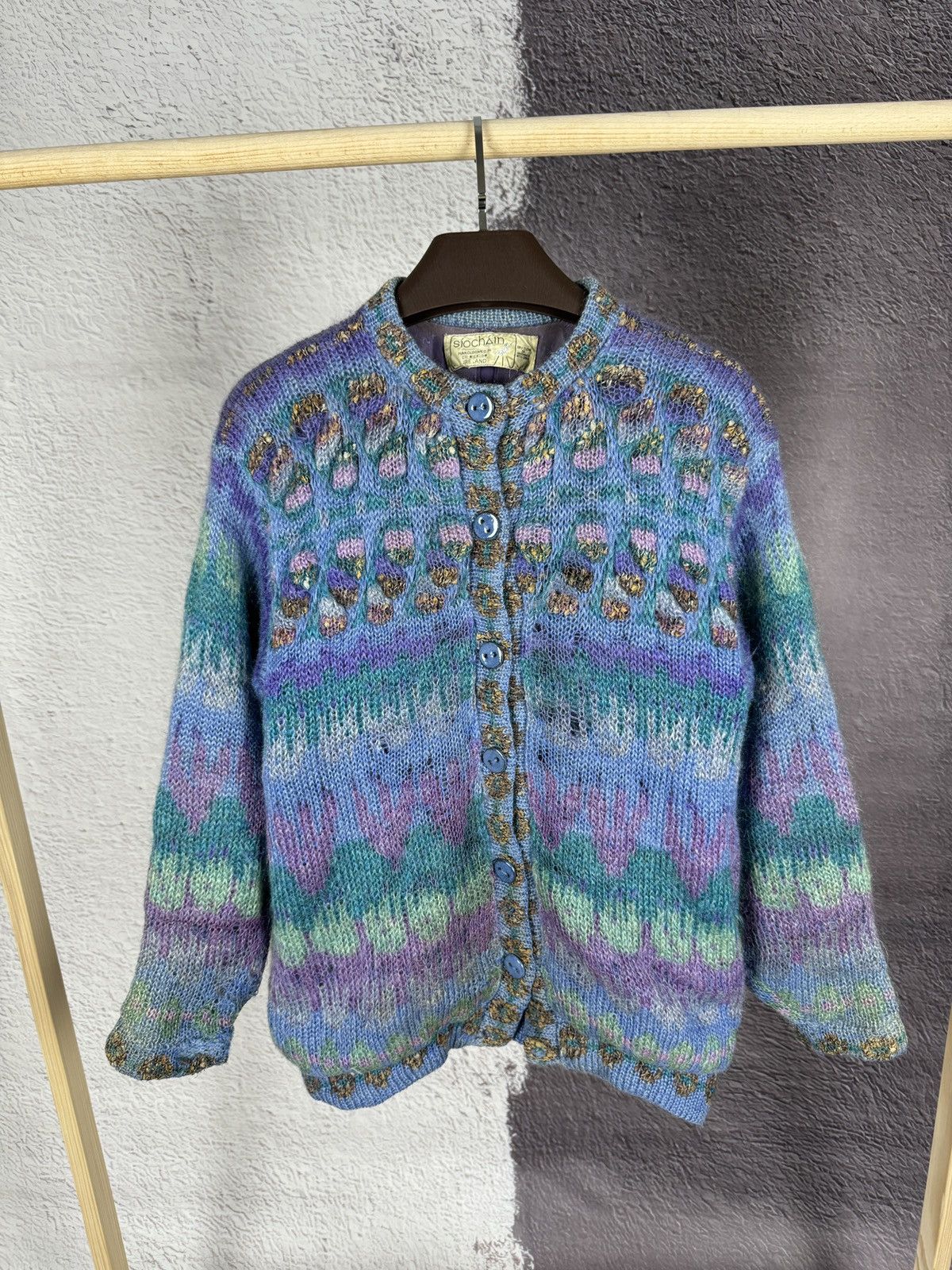 Handmade × Vintage Vintage SioChain Ireland Handloomed Sweater women’s Size M / US 6-8 / IT 42-44 - 1 Thumbnail