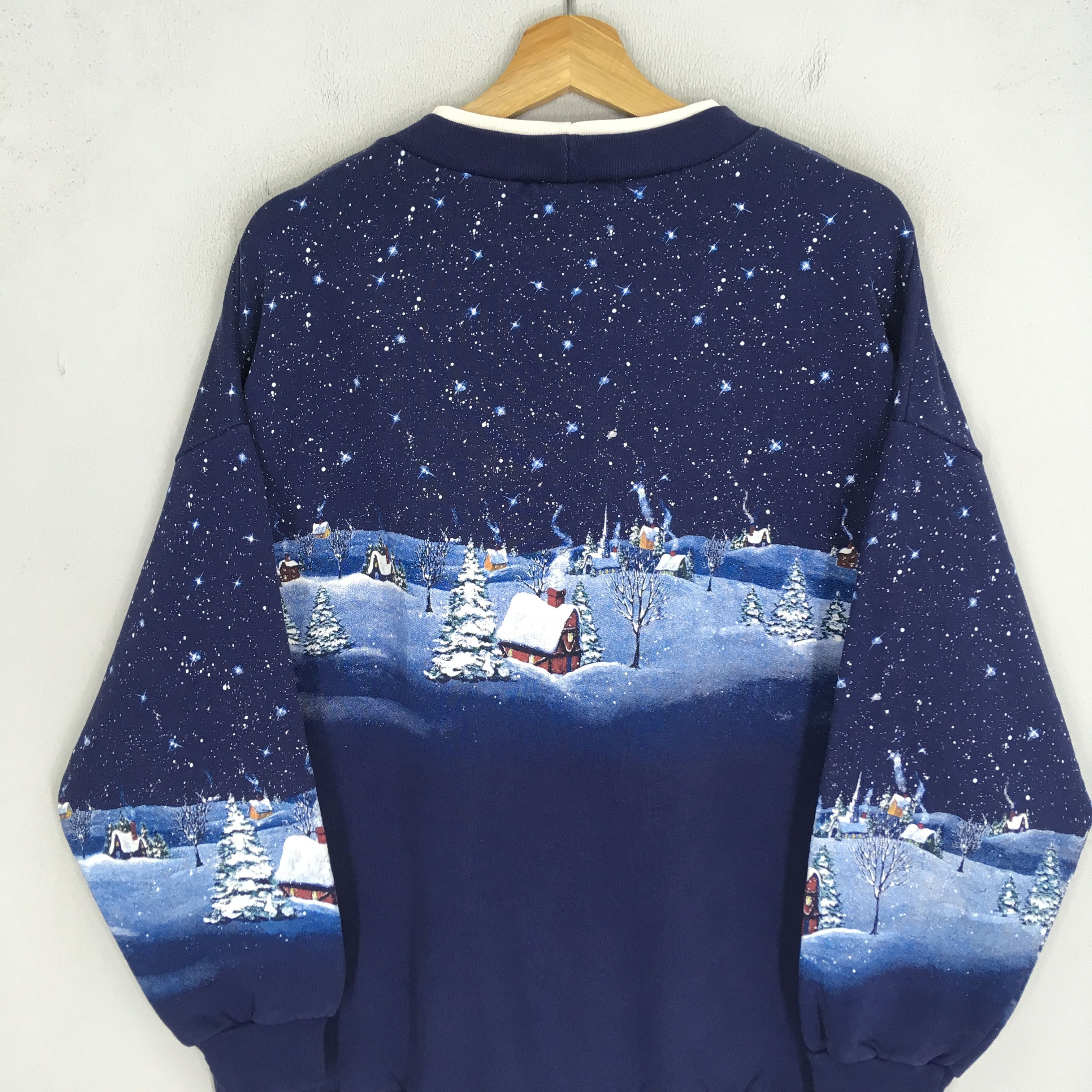 Artisan Lab Vintage 90's Artisans Blue Sweatshirt - 587 Size US L / EU 52-54 / 3 - 9 Thumbnail