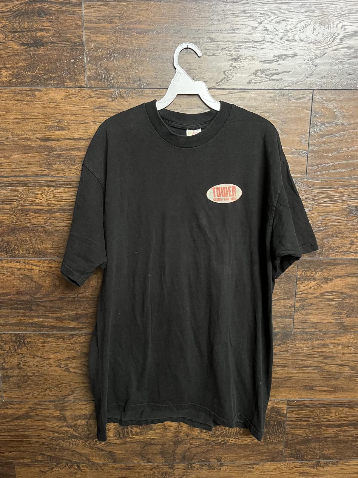 Fruit Of The Loom VTG Tower Records Empoyee T-shirt Laguna Hills Wow Est. 1998 Size US XL / EU 56 / 4 - 1 Thumbnail